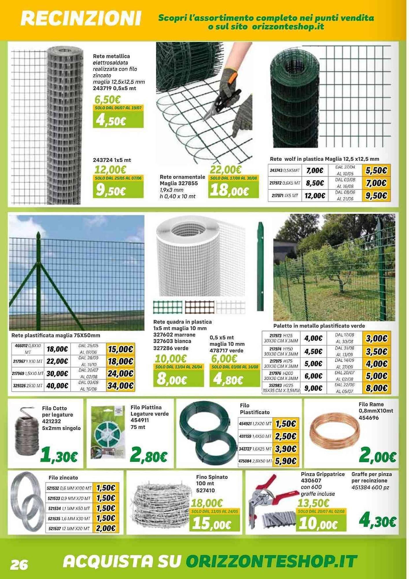 Volantino Orizzonte (2026-04-10 - 2026-10-11)