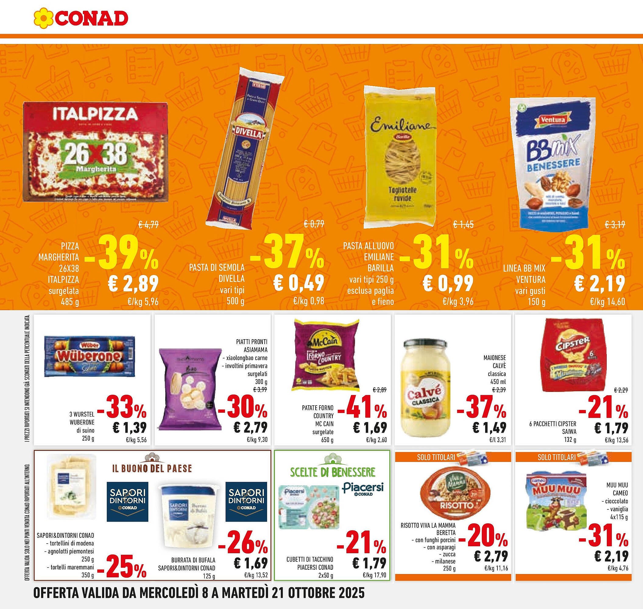 Volantino Conad (2025-10-07 - 2025-10-21)