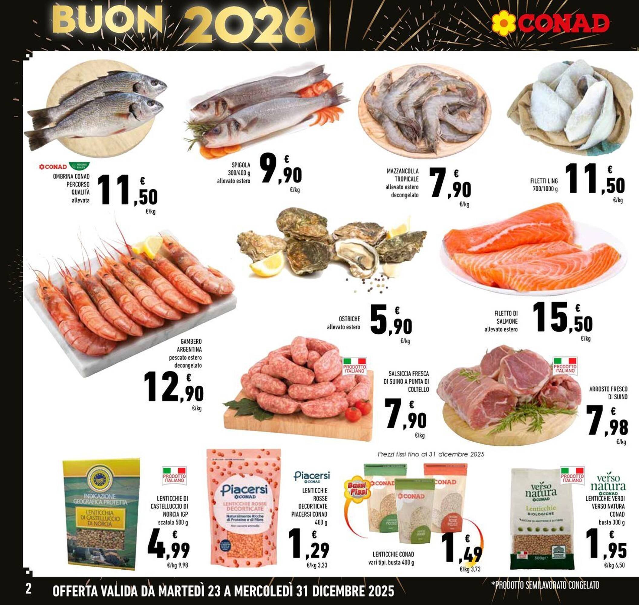 Volantino Conad (2025-12-23 - 2025-12-31)