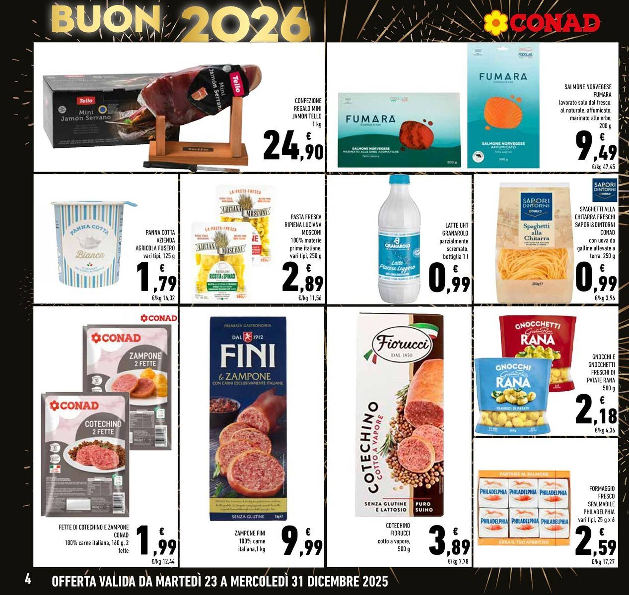 Volantino Conad (2025-12-23 - 2025-12-31)