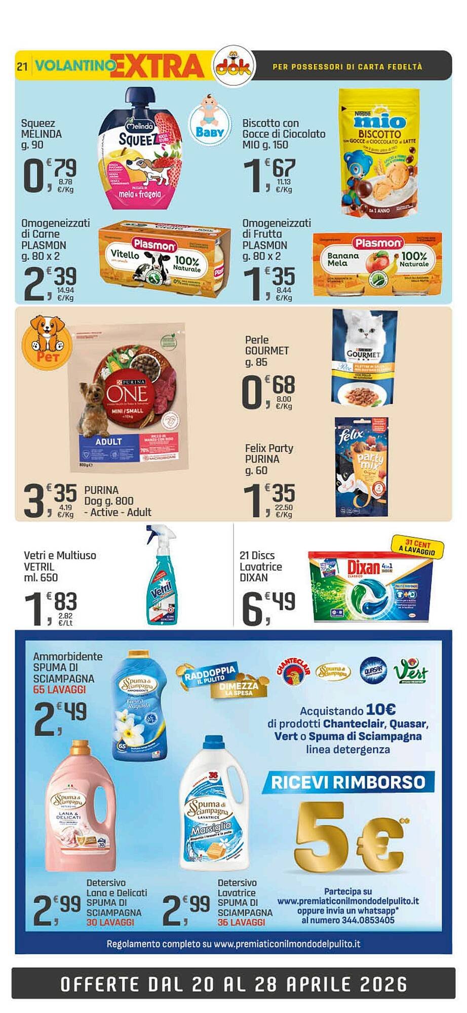 Volantino Supermercati Dok (2026-04-20 - 2026-04-28)