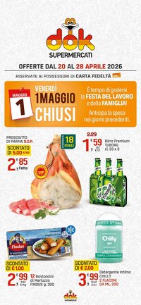 Volantino Supermercati Dok (2026-04-20 - 2026-04-28)