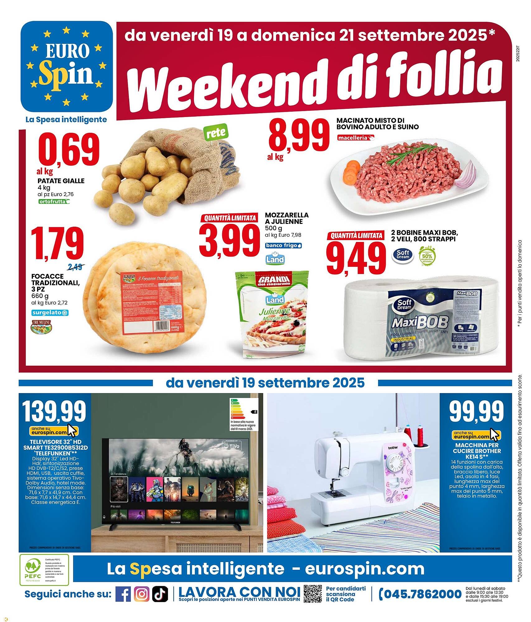 Volantino Eurospin (2025-09-11 - 2025-09-21)
