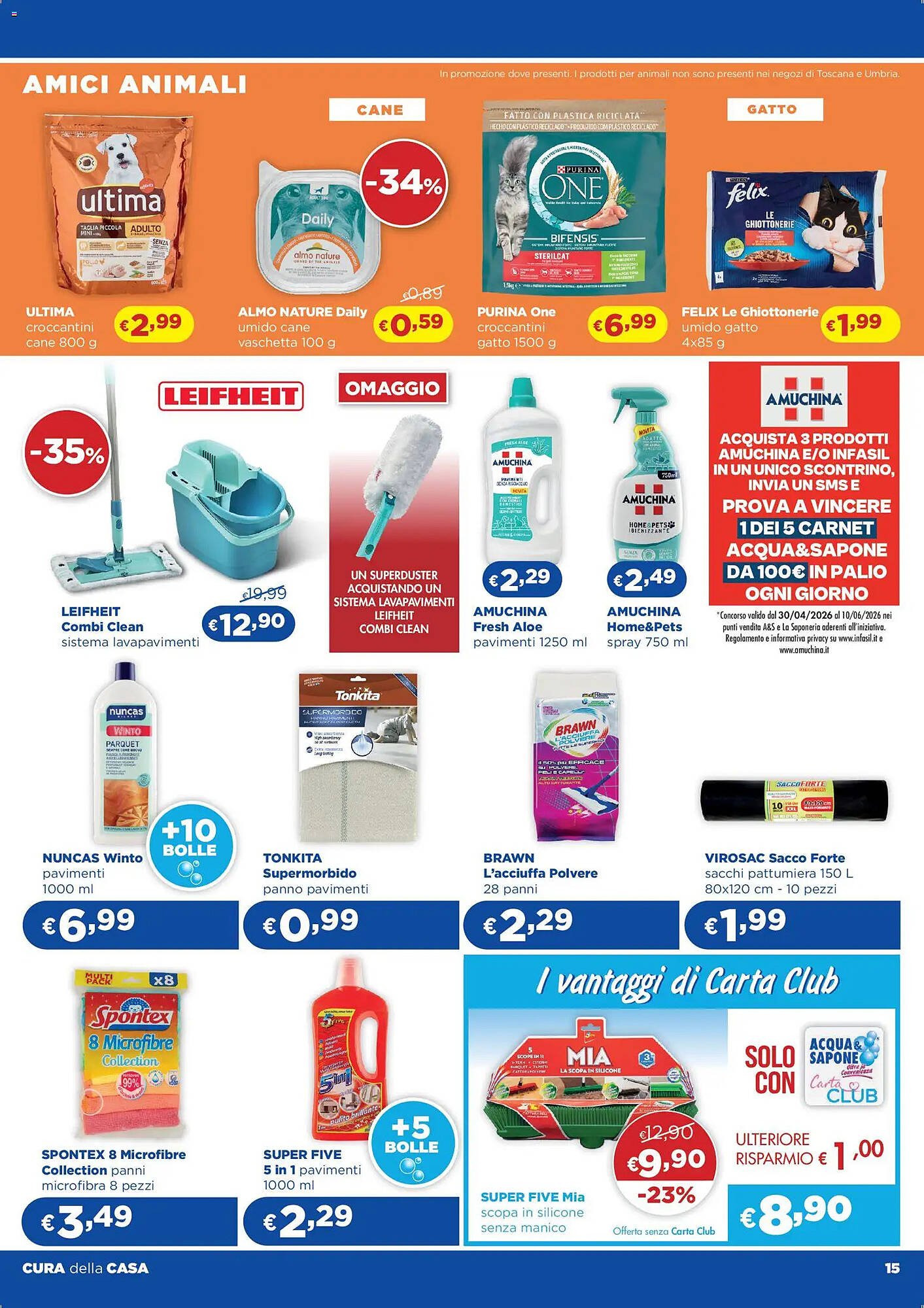 Volantino Acqua &amp; Sapone (2026-04-29 - 2026-05-20)