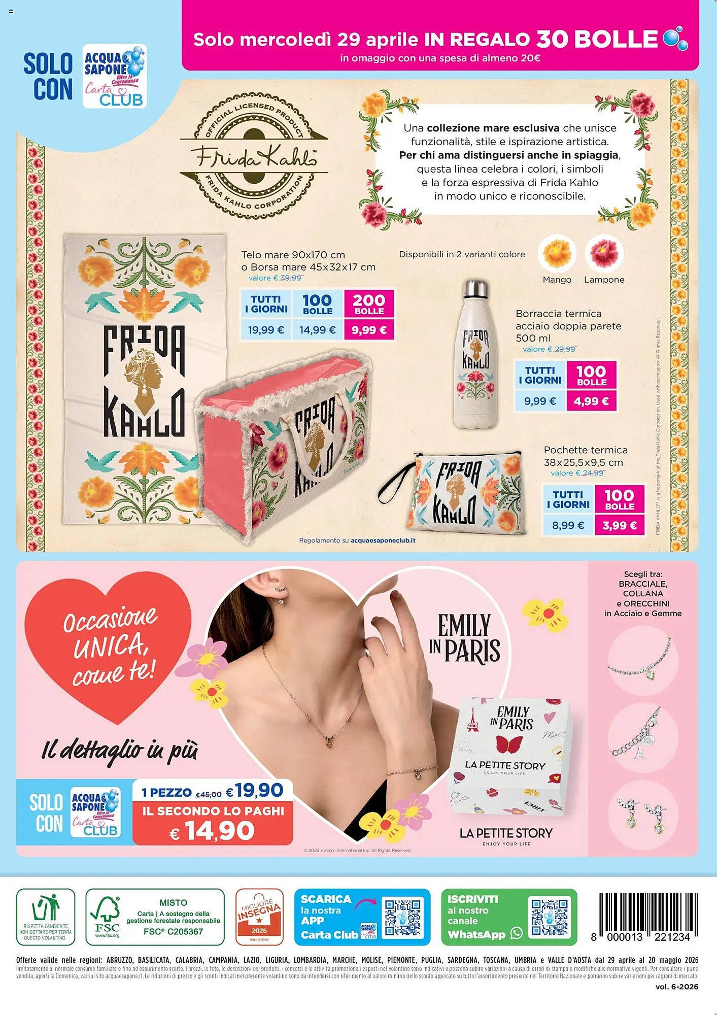 Volantino Acqua &amp; Sapone (2026-04-29 - 2026-05-20)