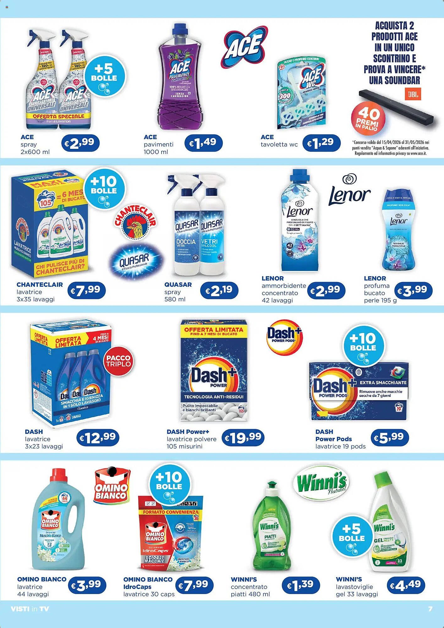 Volantino Acqua &amp; Sapone (2026-04-29 - 2026-05-20)