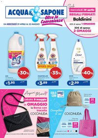 Volantino Acqua &amp; Sapone (2026-04-29 - 2026-05-20)