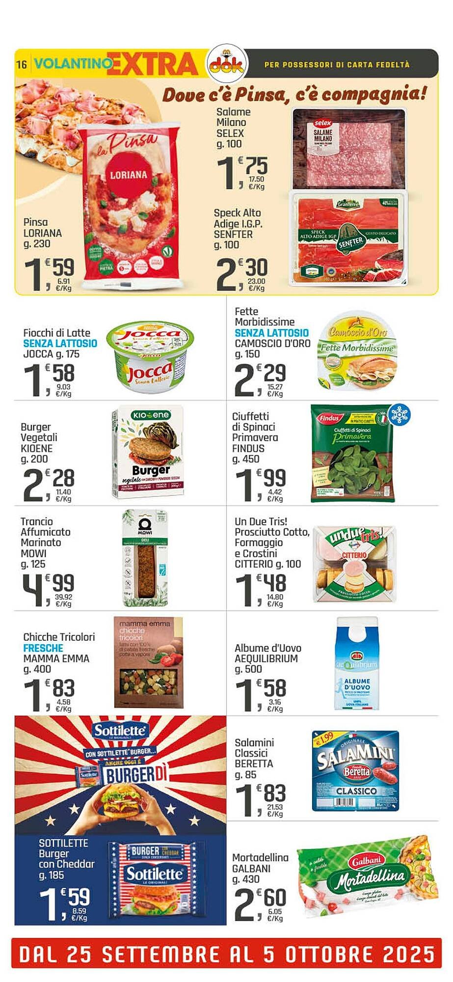 Volantino Supermercati Dok (2025-09-25 - 2025-10-05)