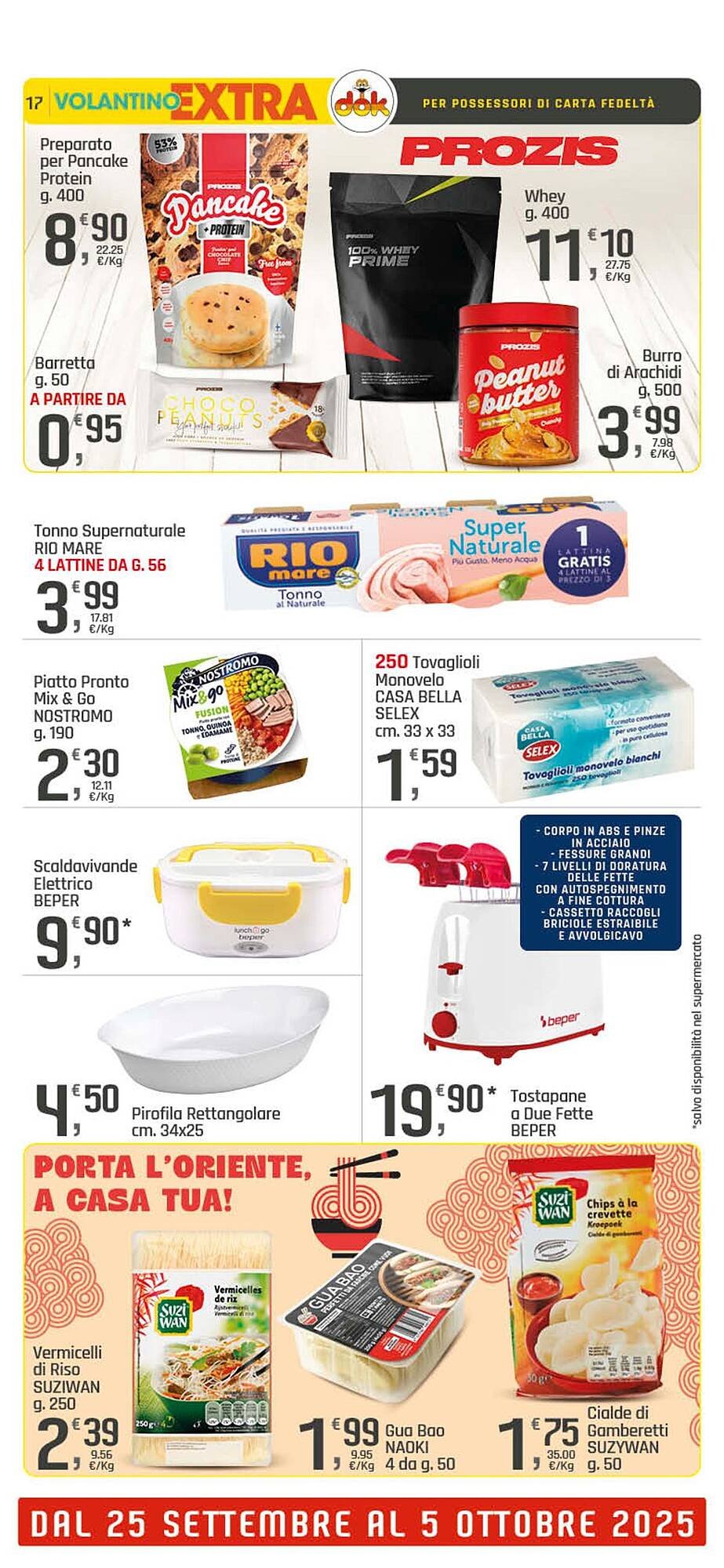Volantino Supermercati Dok (2025-09-25 - 2025-10-05)