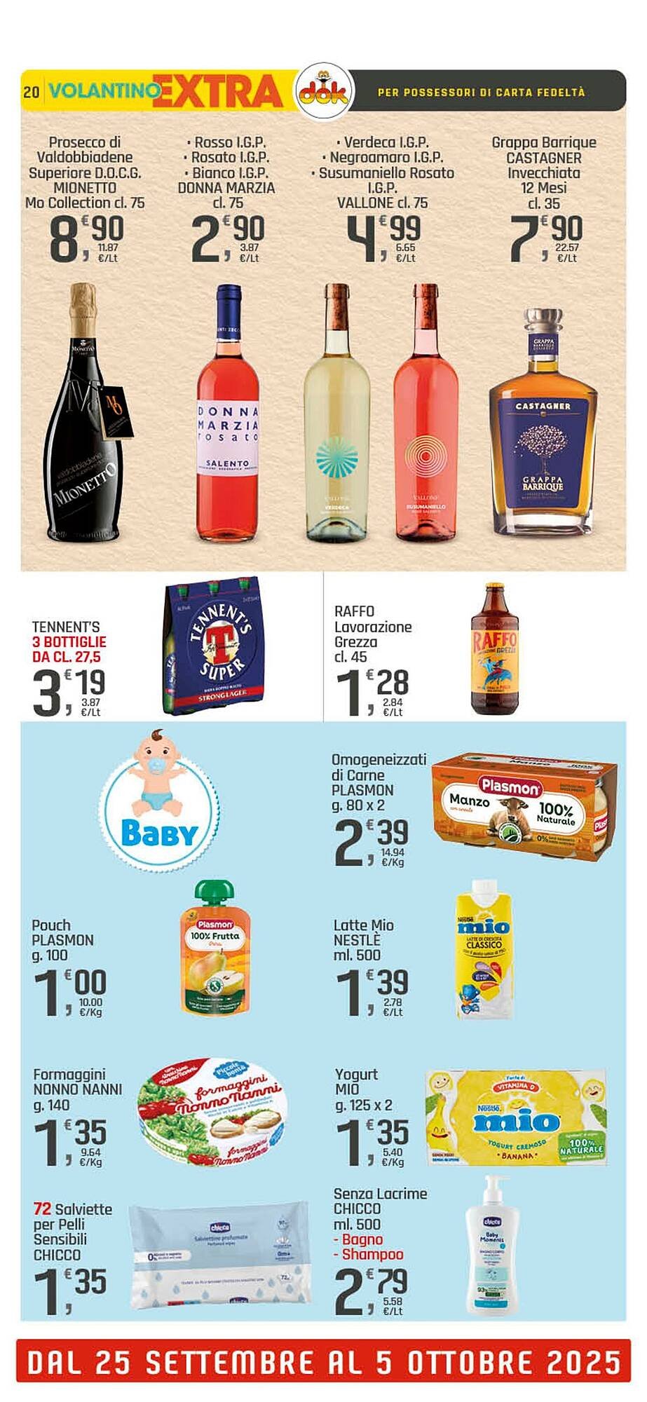 Volantino Supermercati Dok (2025-09-25 - 2025-10-05)