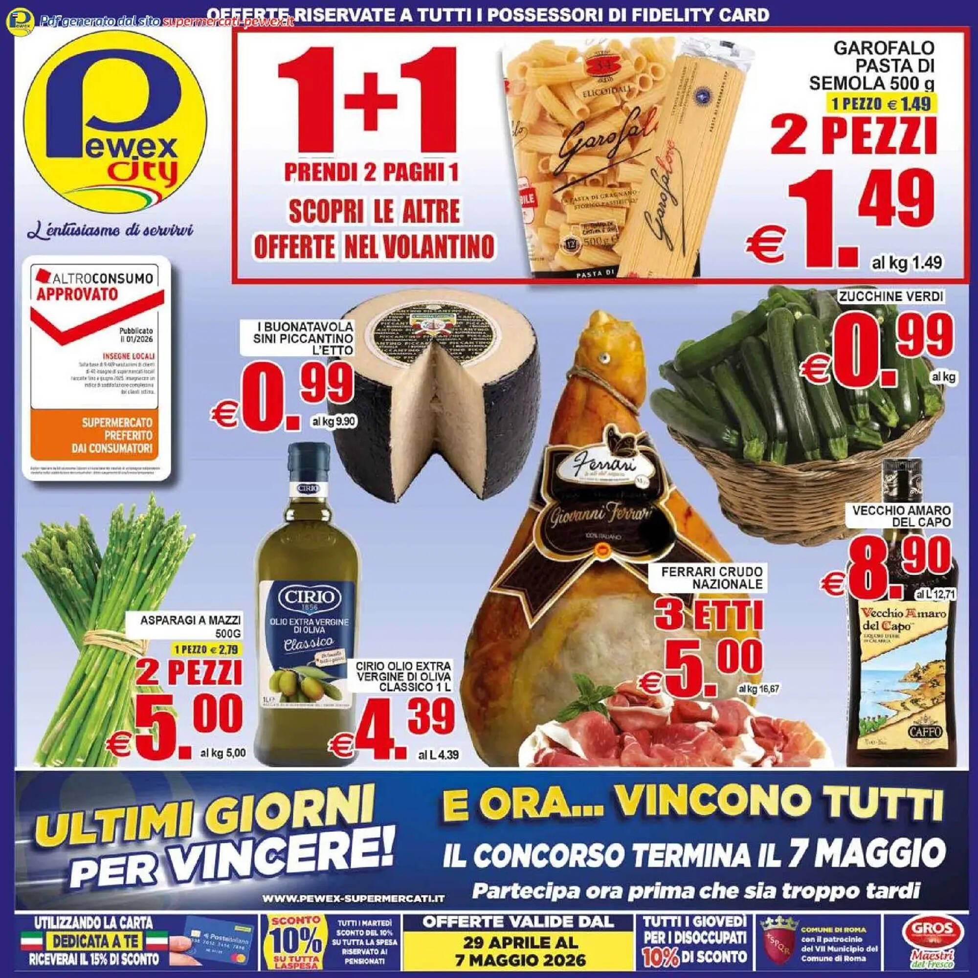 Volantino Pewex (2026-04-29 - 2026-05-07)