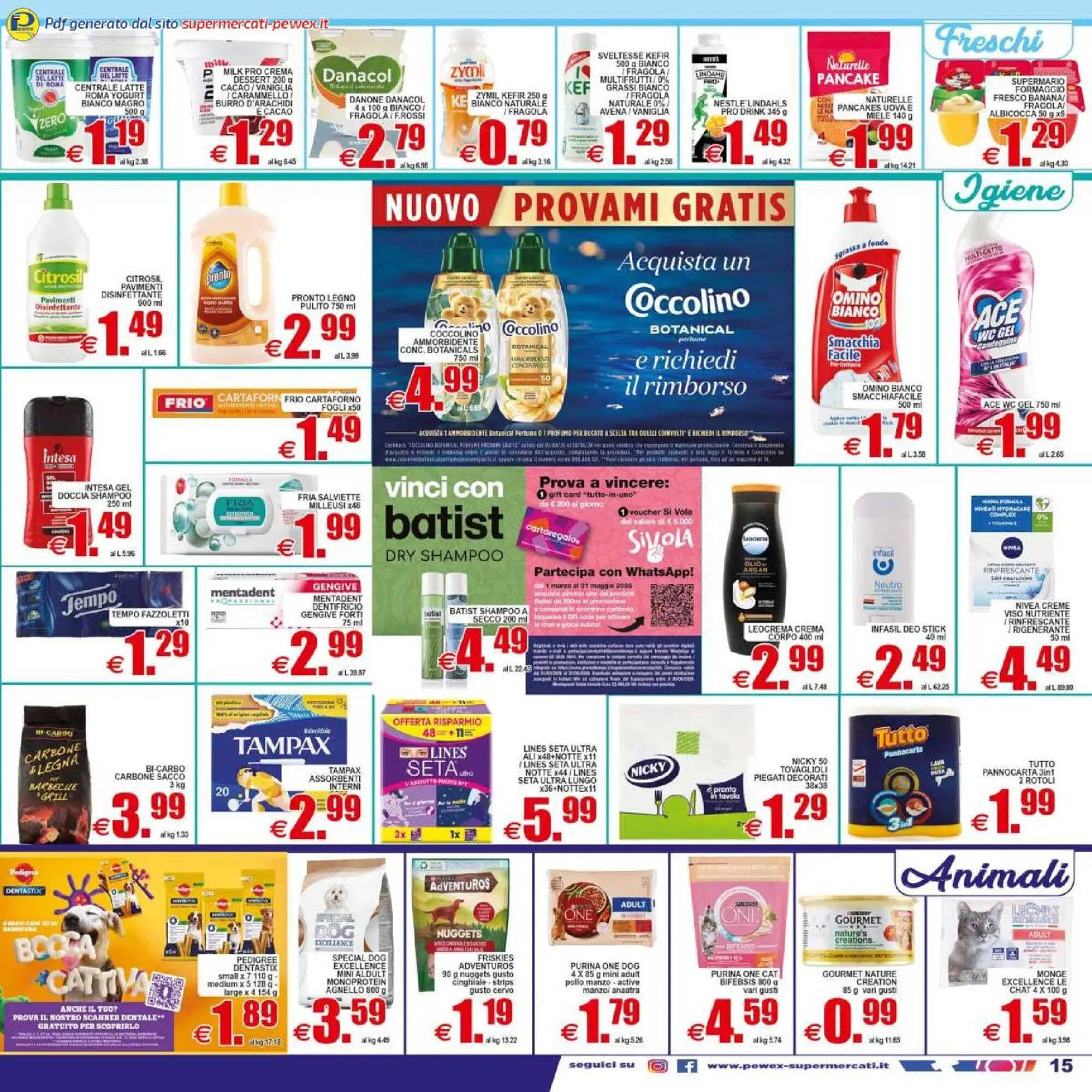 Volantino Pewex (2026-04-29 - 2026-05-07)