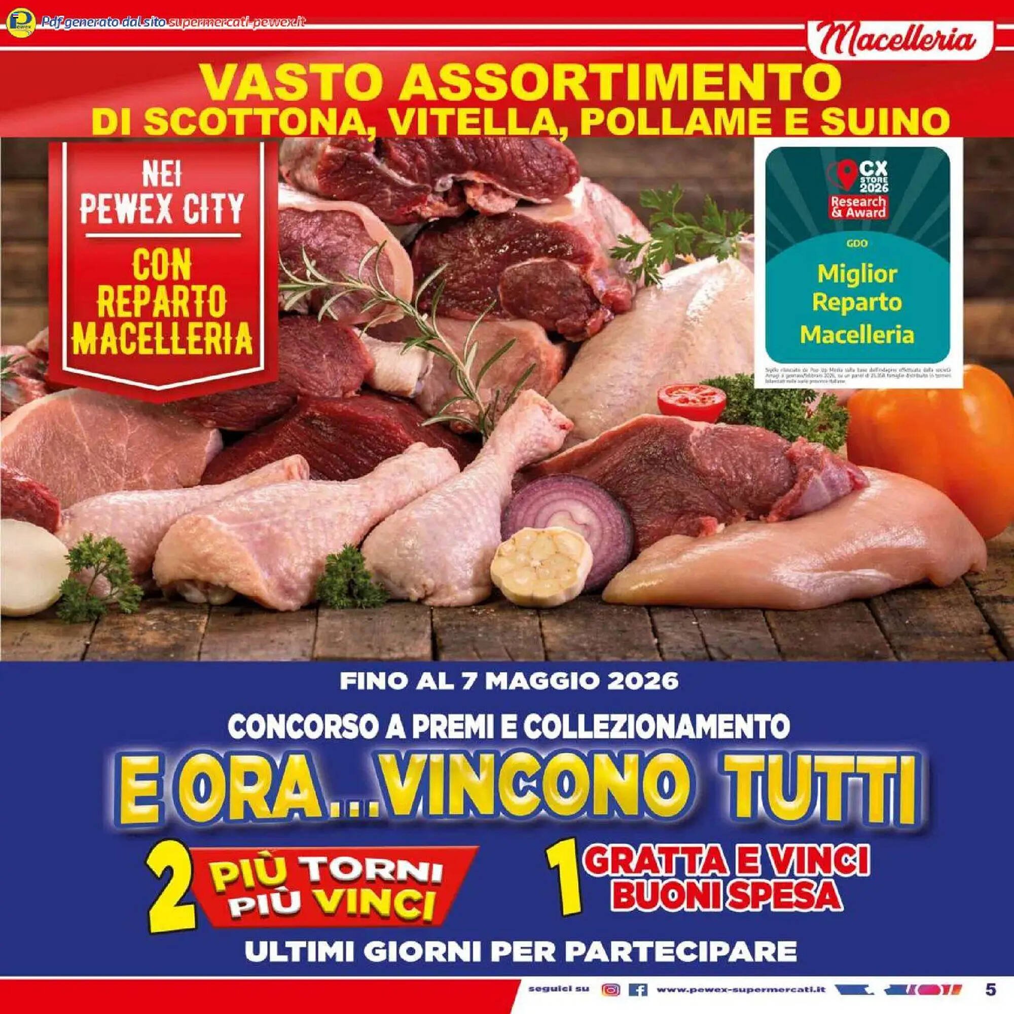 Volantino Pewex (2026-04-29 - 2026-05-07)