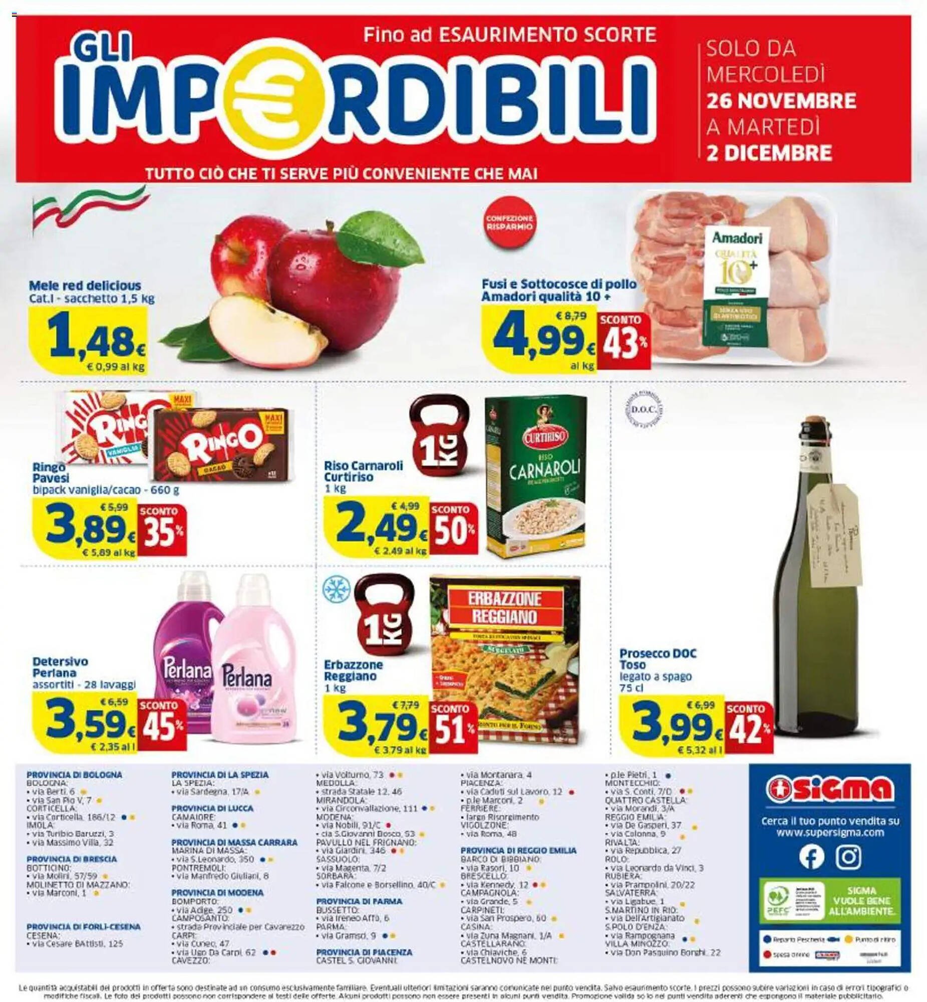 Volantino Sigma (2025-11-19 - 2025-12-02)