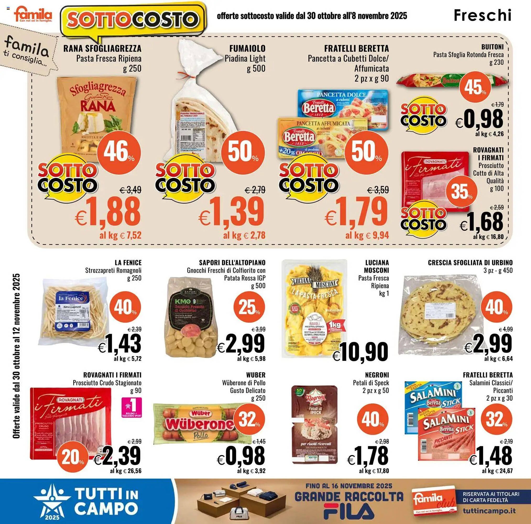 Volantino Famila (2025-10-30 - 2025-11-12)
