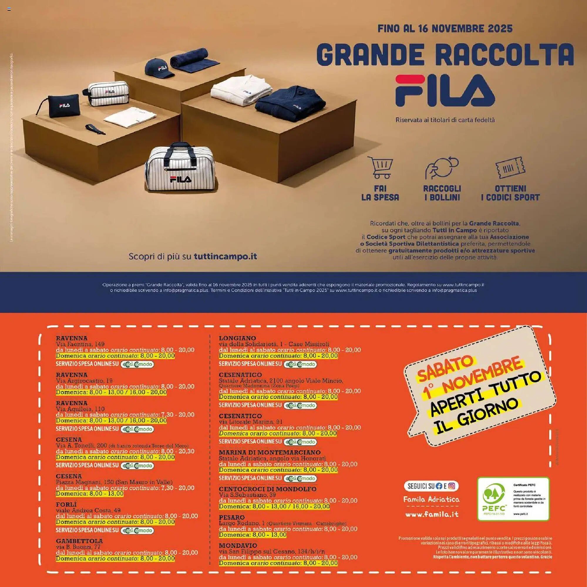 Volantino Famila (2025-10-30 - 2025-11-12)