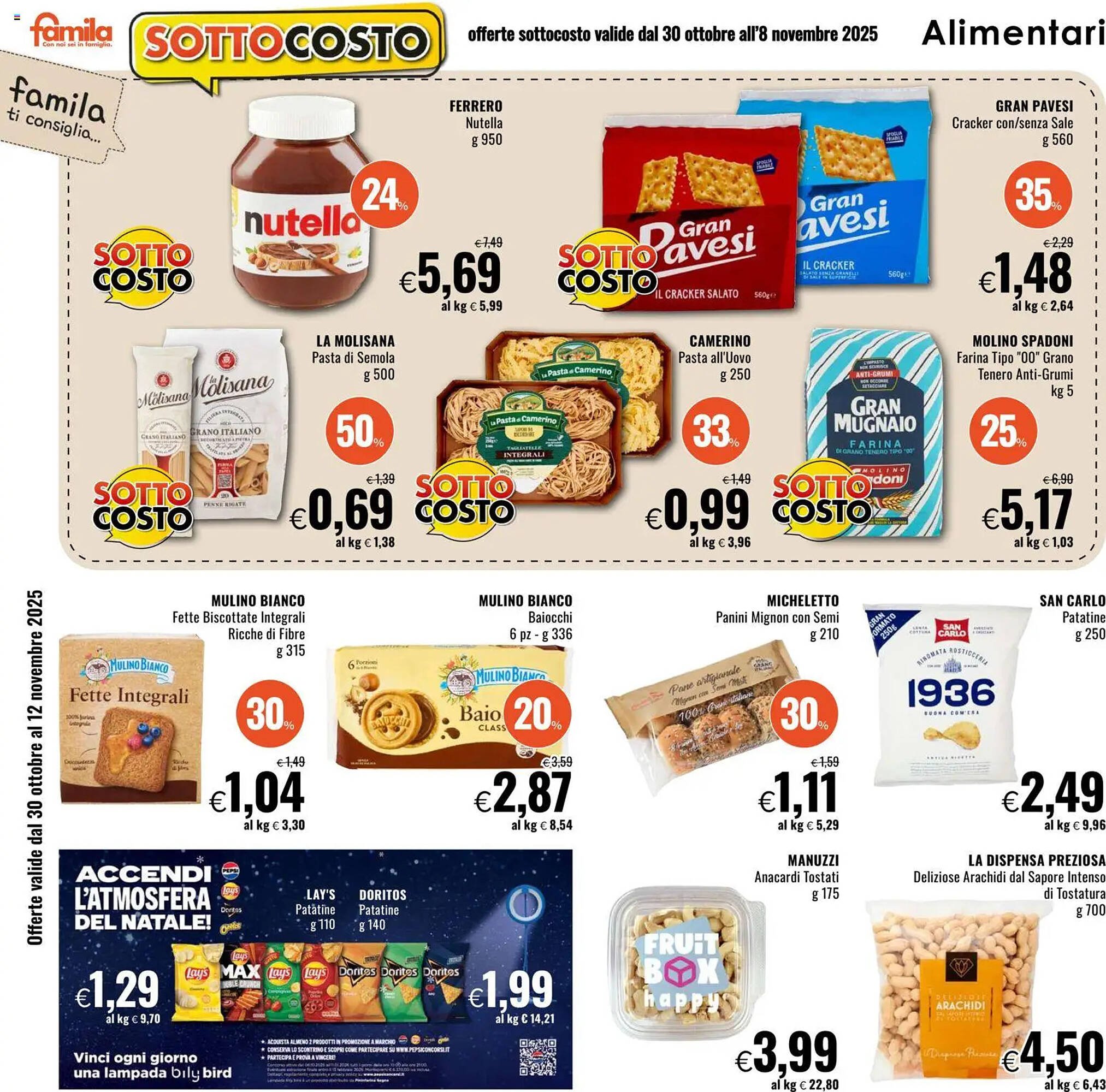 Volantino Famila (2025-10-30 - 2025-11-12)