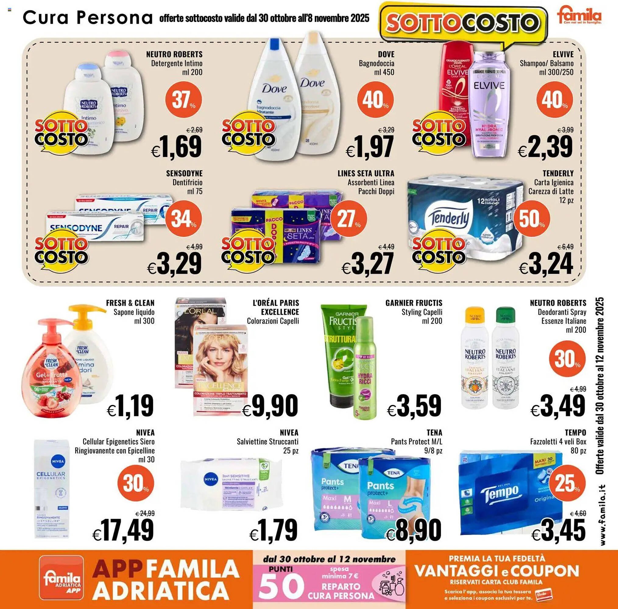 Volantino Famila (2025-10-30 - 2025-11-12)