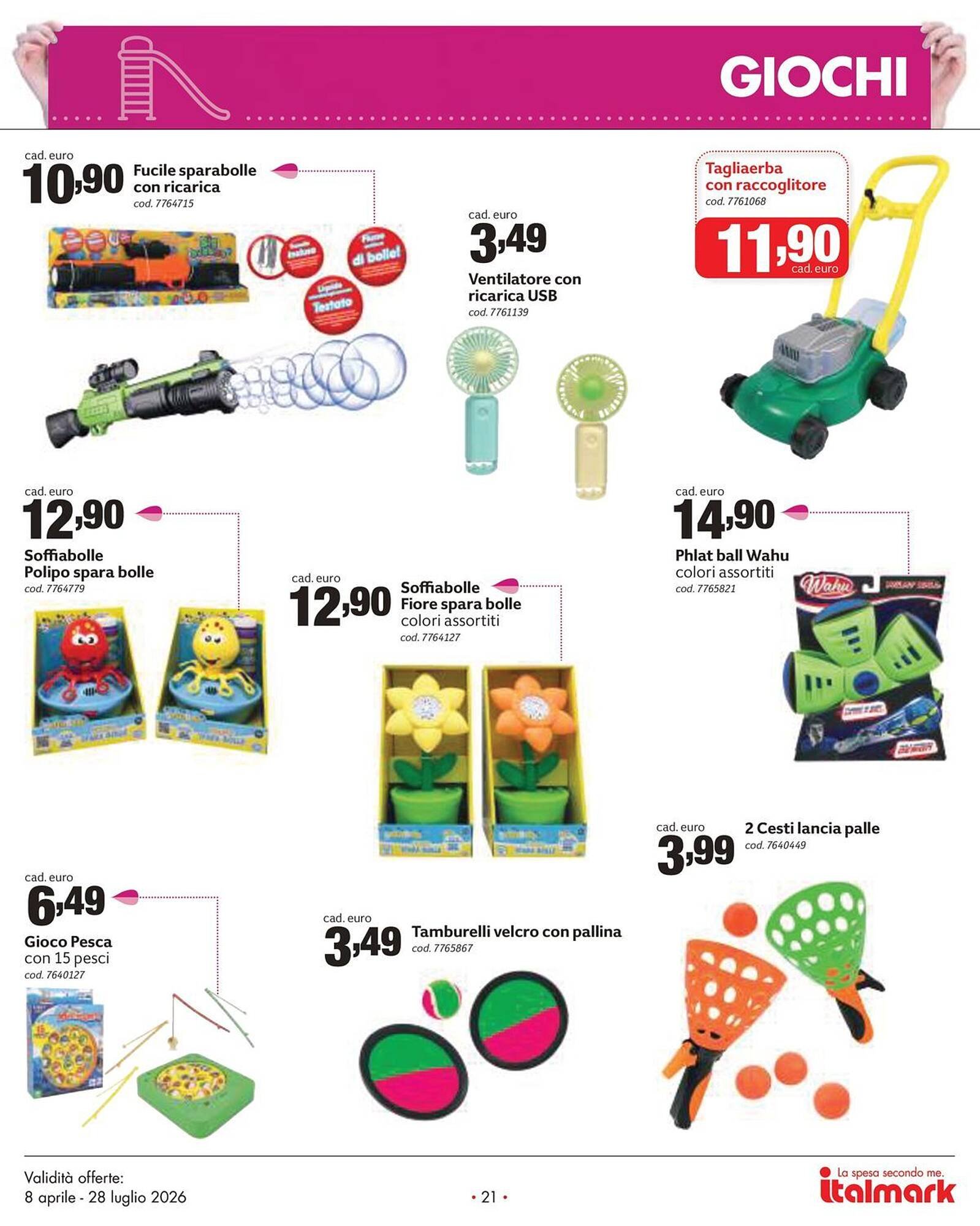 Volantino Italmark (2026-04-08 - 2026-07-28)