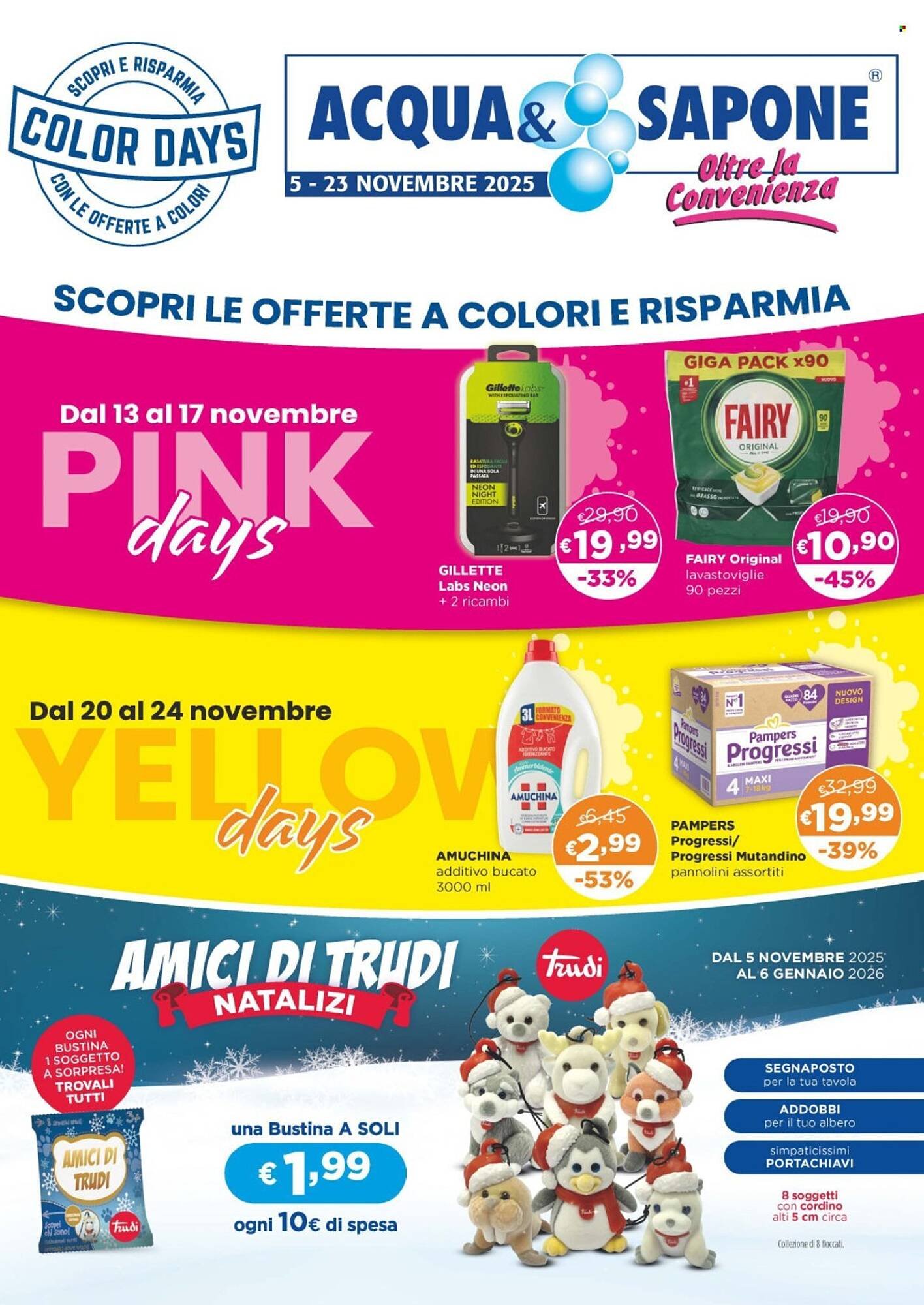 Volantino Acqua &amp; Sapone (2025-11-05 - 2025-11-23)