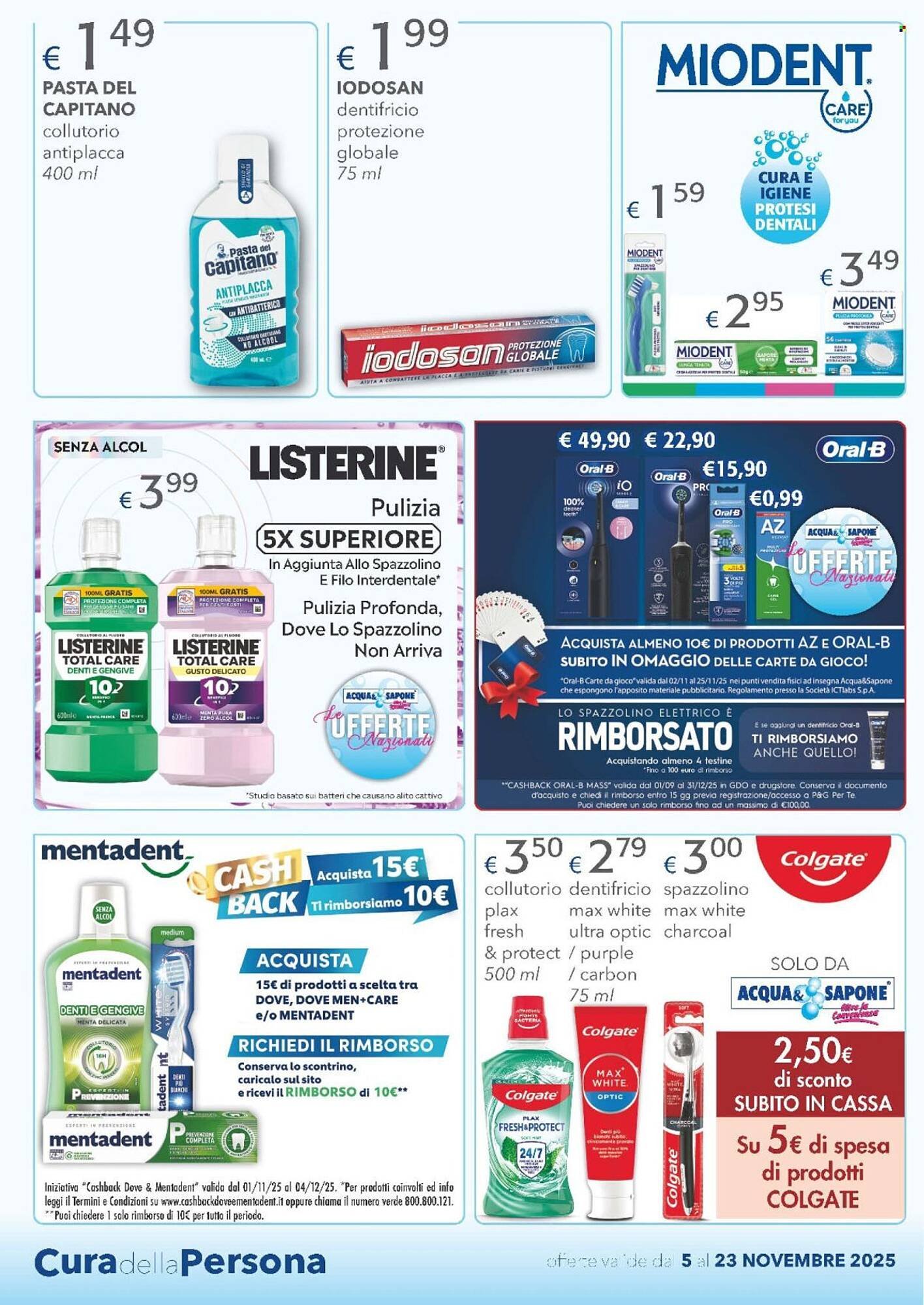 Volantino Acqua &amp; Sapone (2025-11-05 - 2025-11-23)