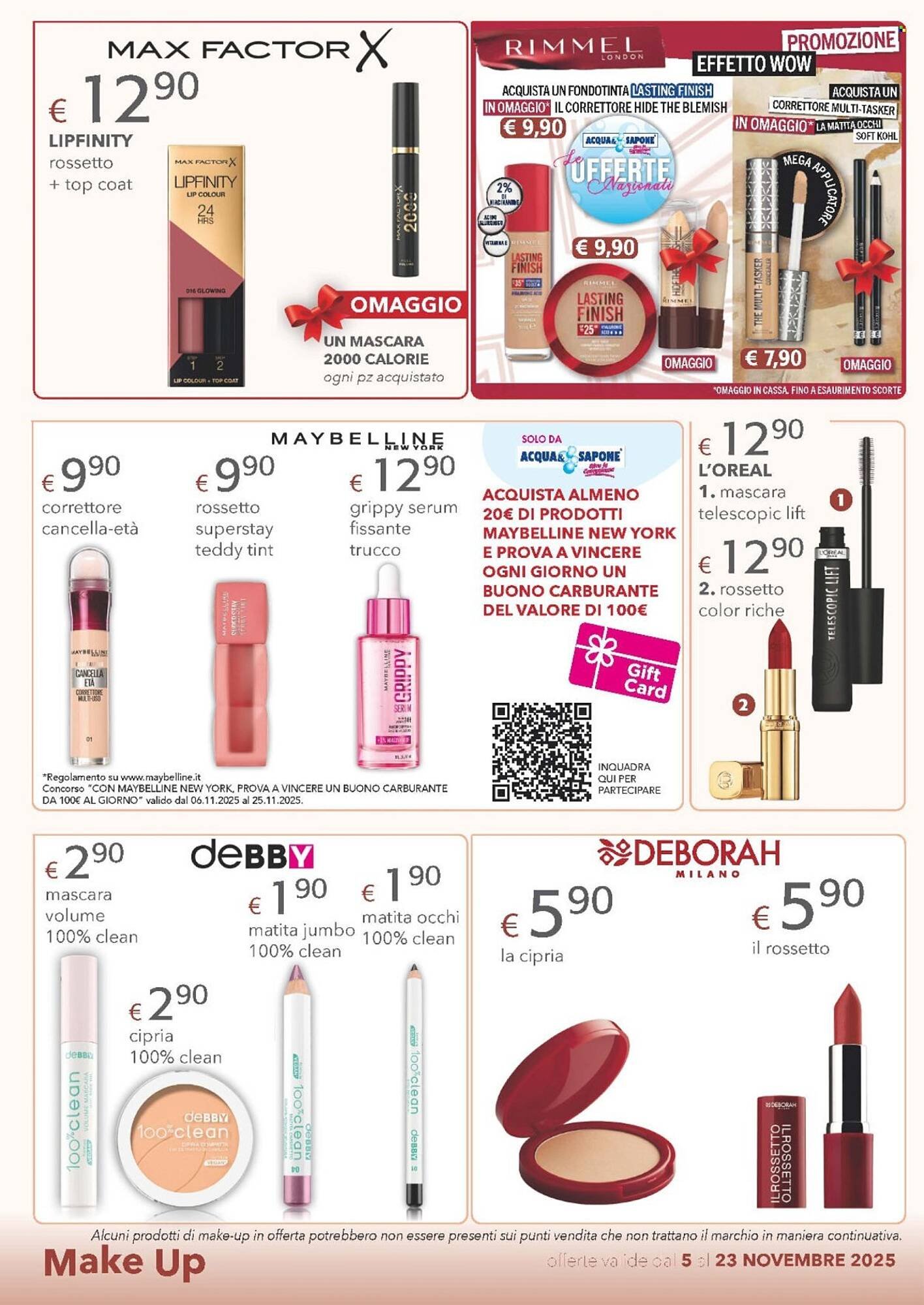 Volantino Acqua &amp; Sapone (2025-11-05 - 2025-11-23)