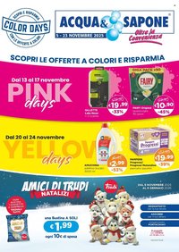 Volantino Acqua &amp; Sapone (2025-11-05 - 2025-11-23)