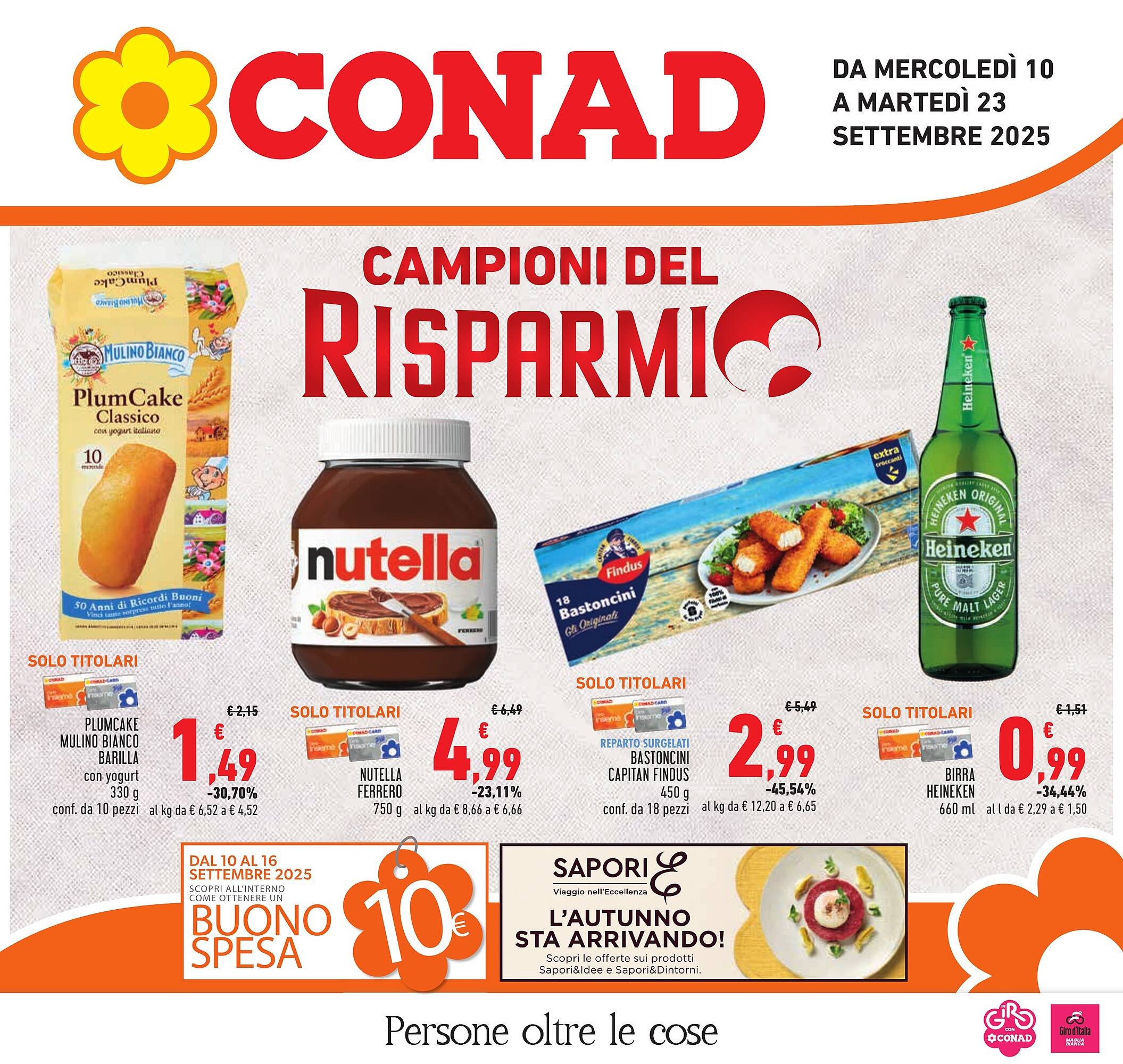 Volantino Conad (2025-09-10 - 2025-09-23)