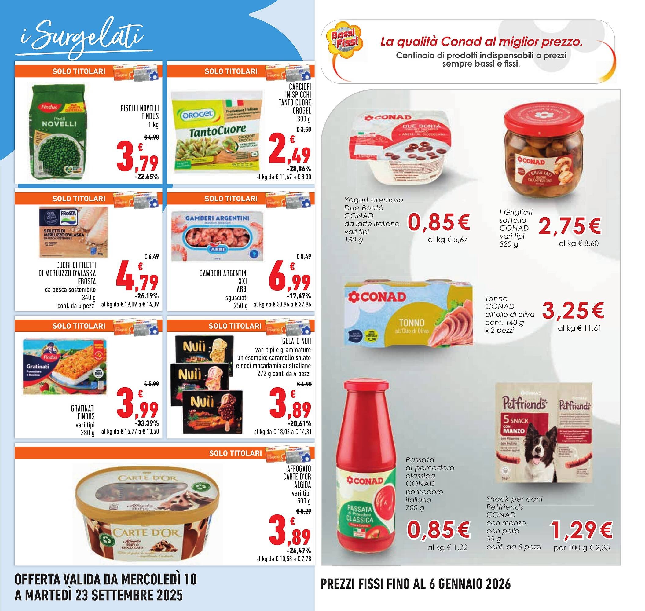 Volantino Conad (2025-09-10 - 2025-09-23)