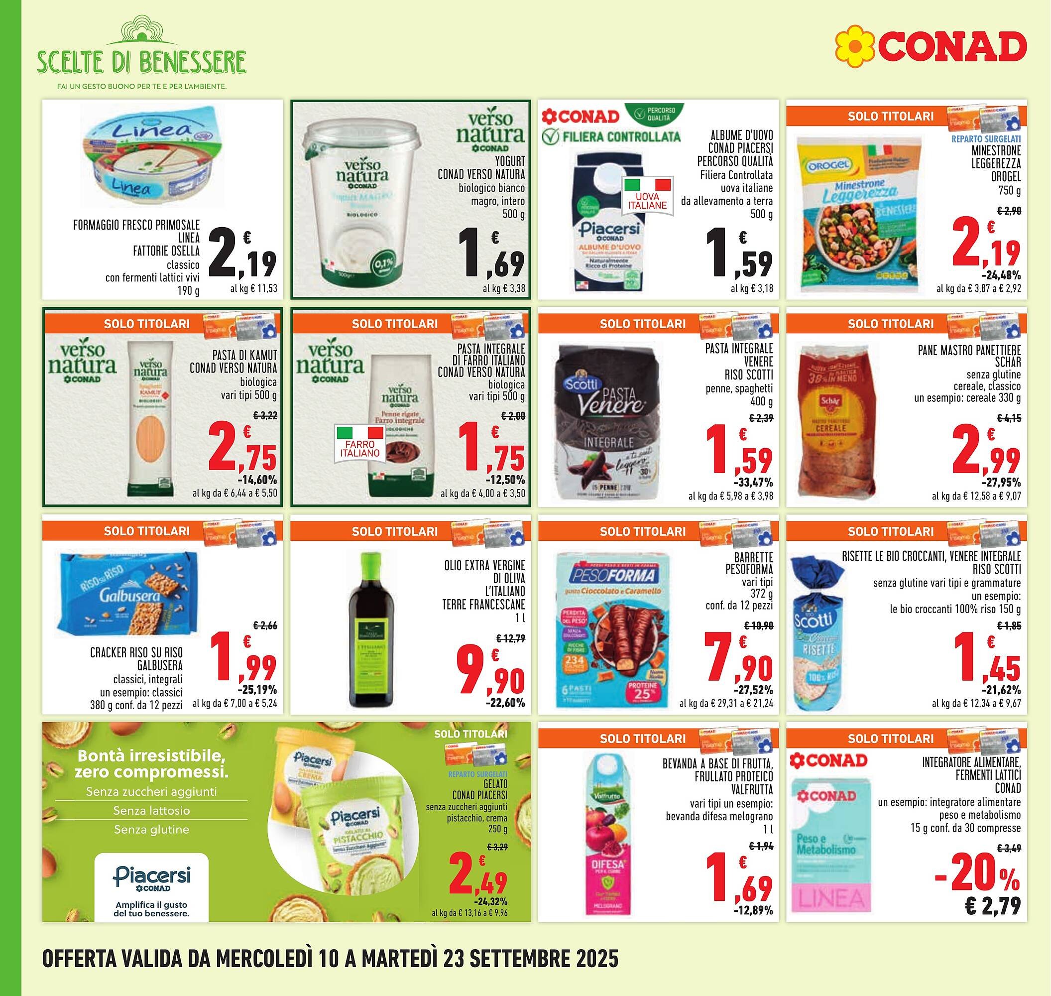 Volantino Conad (2025-09-10 - 2025-09-23)
