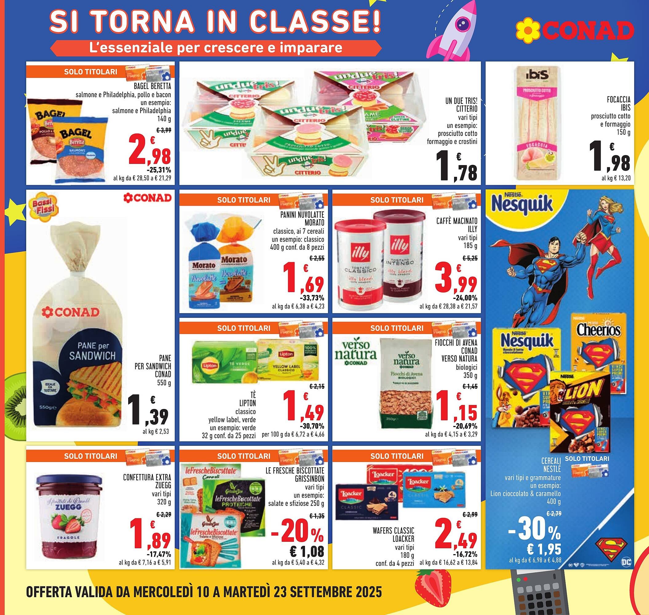 Volantino Conad (2025-09-10 - 2025-09-23)