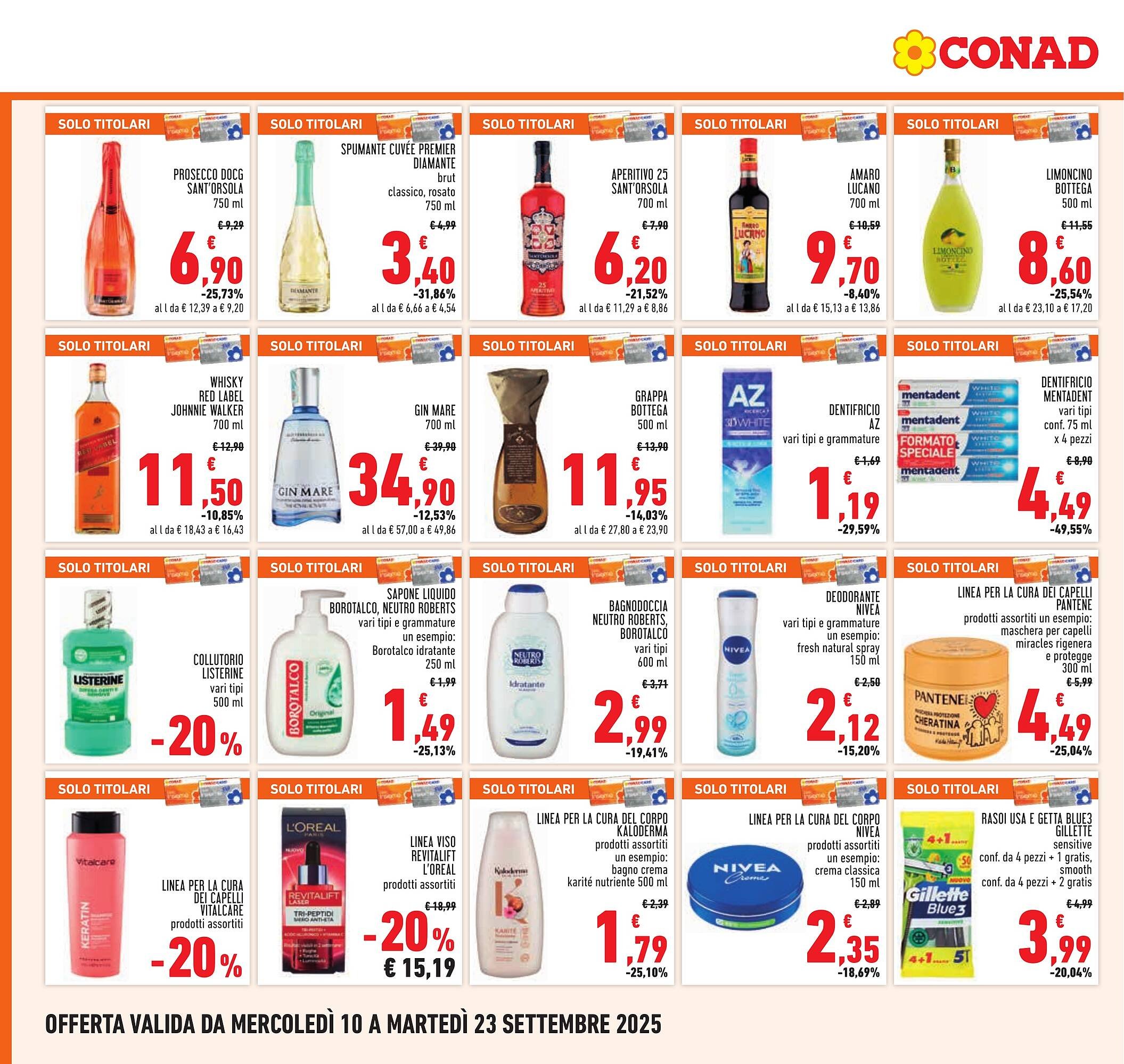 Volantino Conad (2025-09-10 - 2025-09-23)