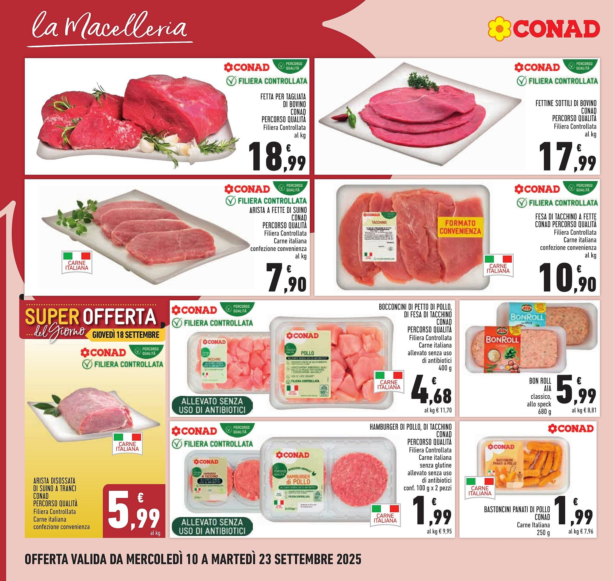 Volantino Conad (2025-09-10 - 2025-09-23)