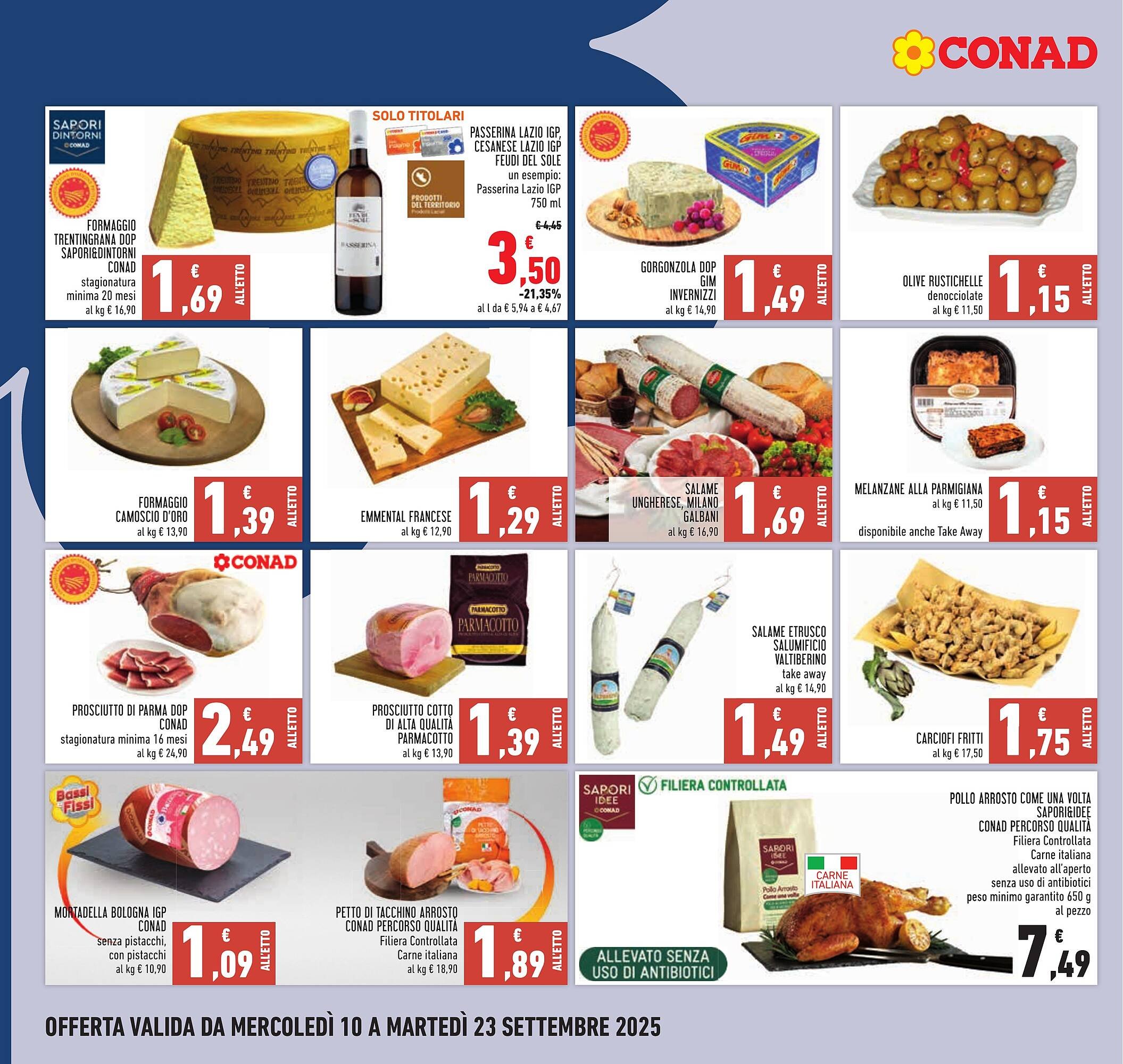 Volantino Conad (2025-09-10 - 2025-09-23)