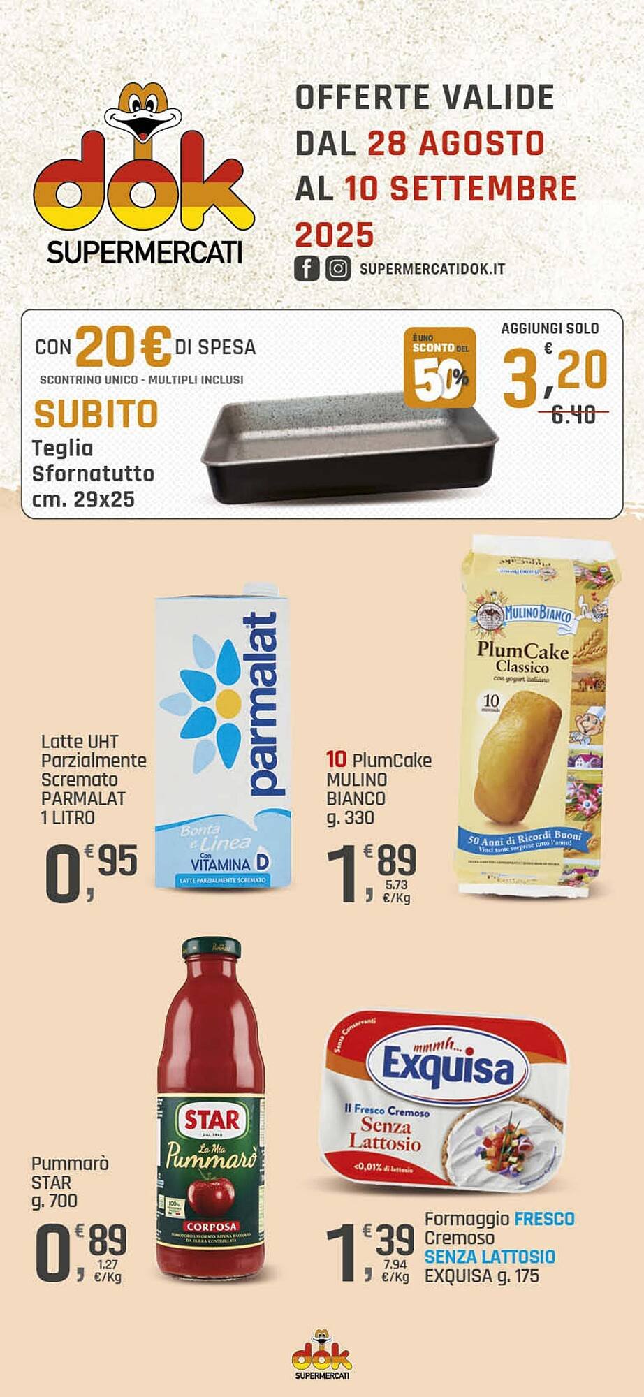 Volantino Supermercati Dok (2025-08-28 - 2025-09-10)