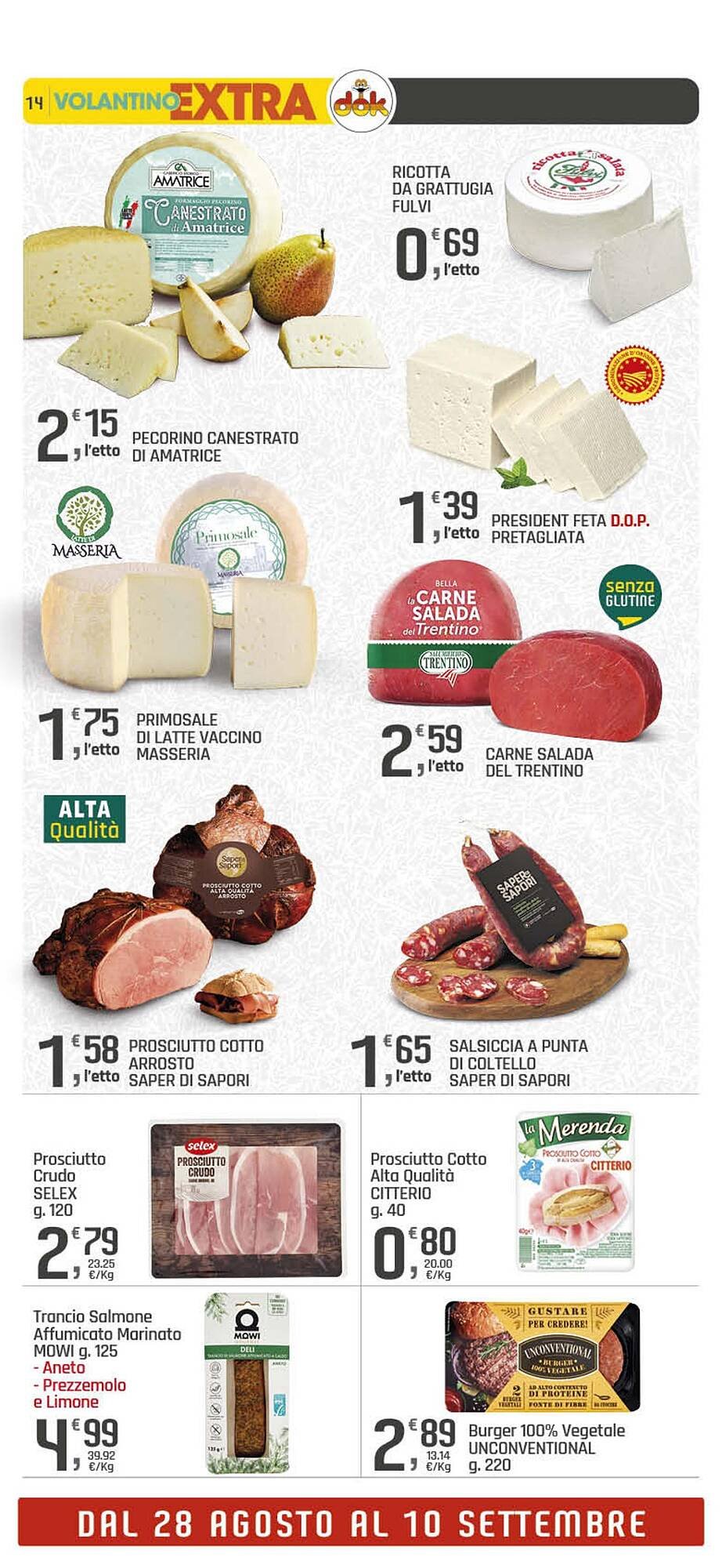 Volantino Supermercati Dok (2025-08-28 - 2025-09-10)