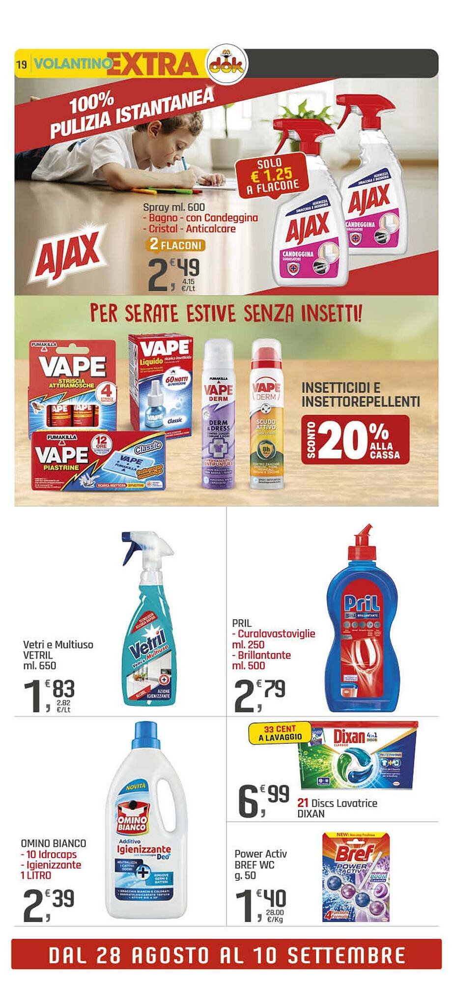 Volantino Supermercati Dok (2025-08-28 - 2025-09-10)