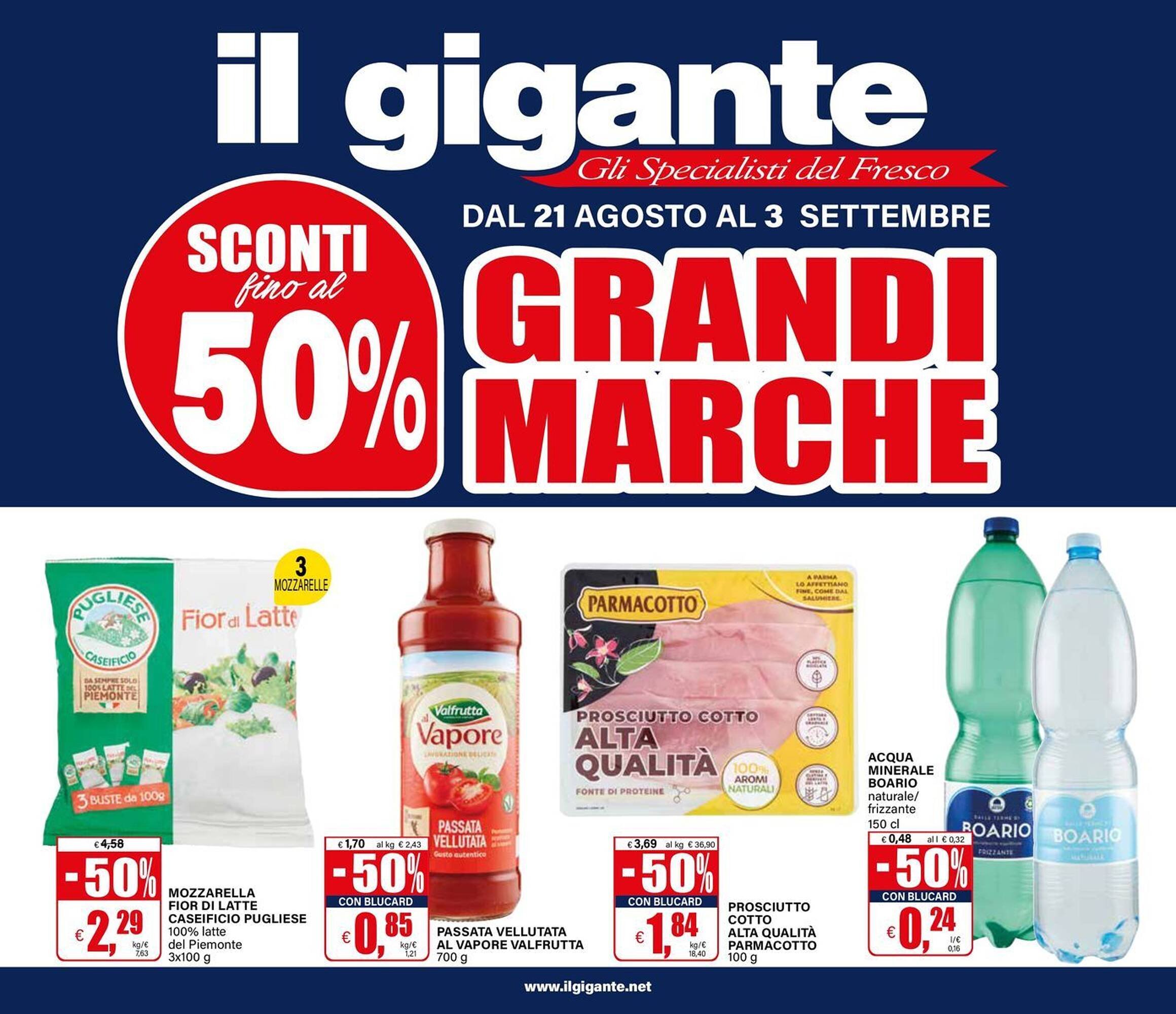 Volantino Il Gigante (2025-08-21 - 2025-09-03)