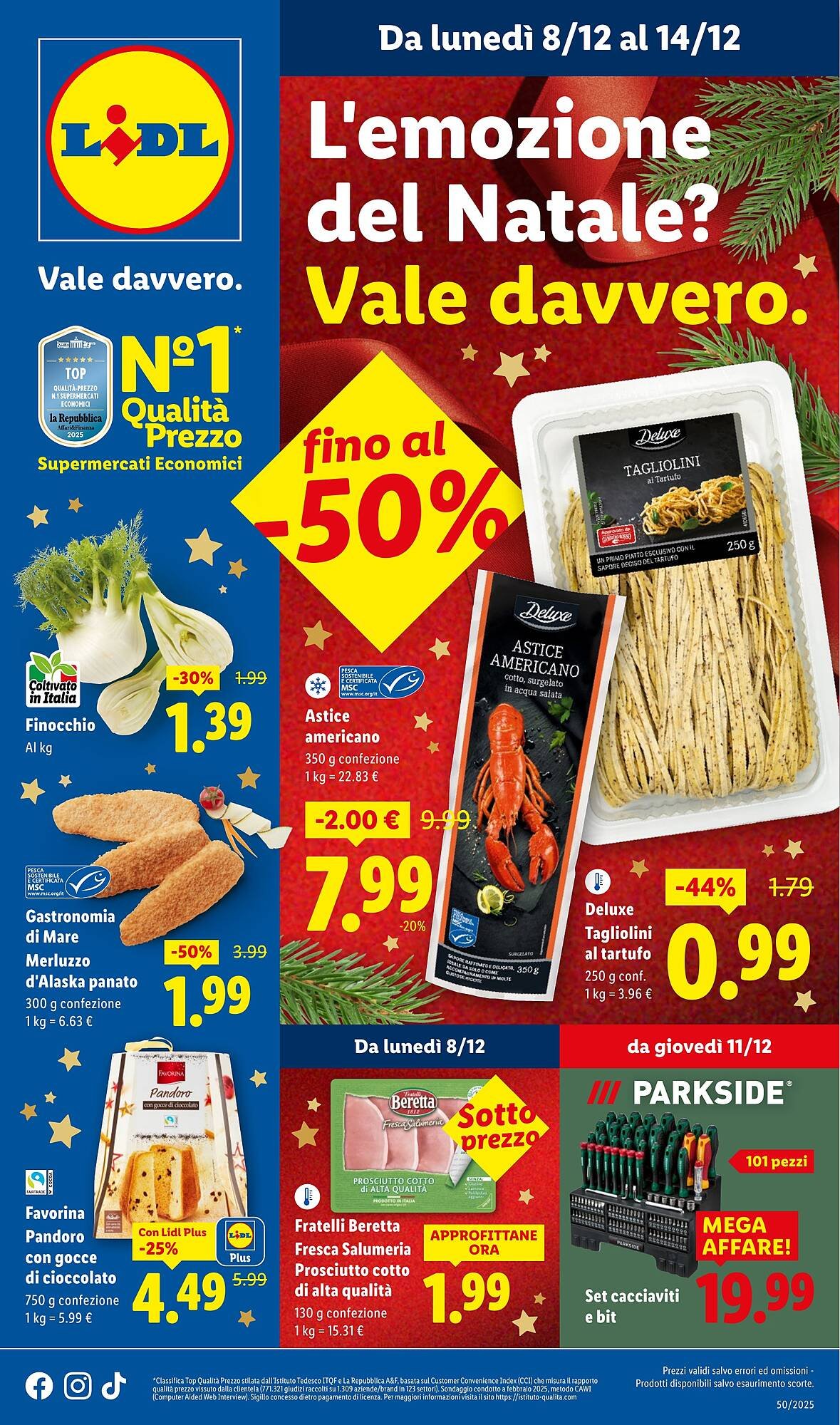 Volantino Lidl (2025-12-08 - 2025-12-14)