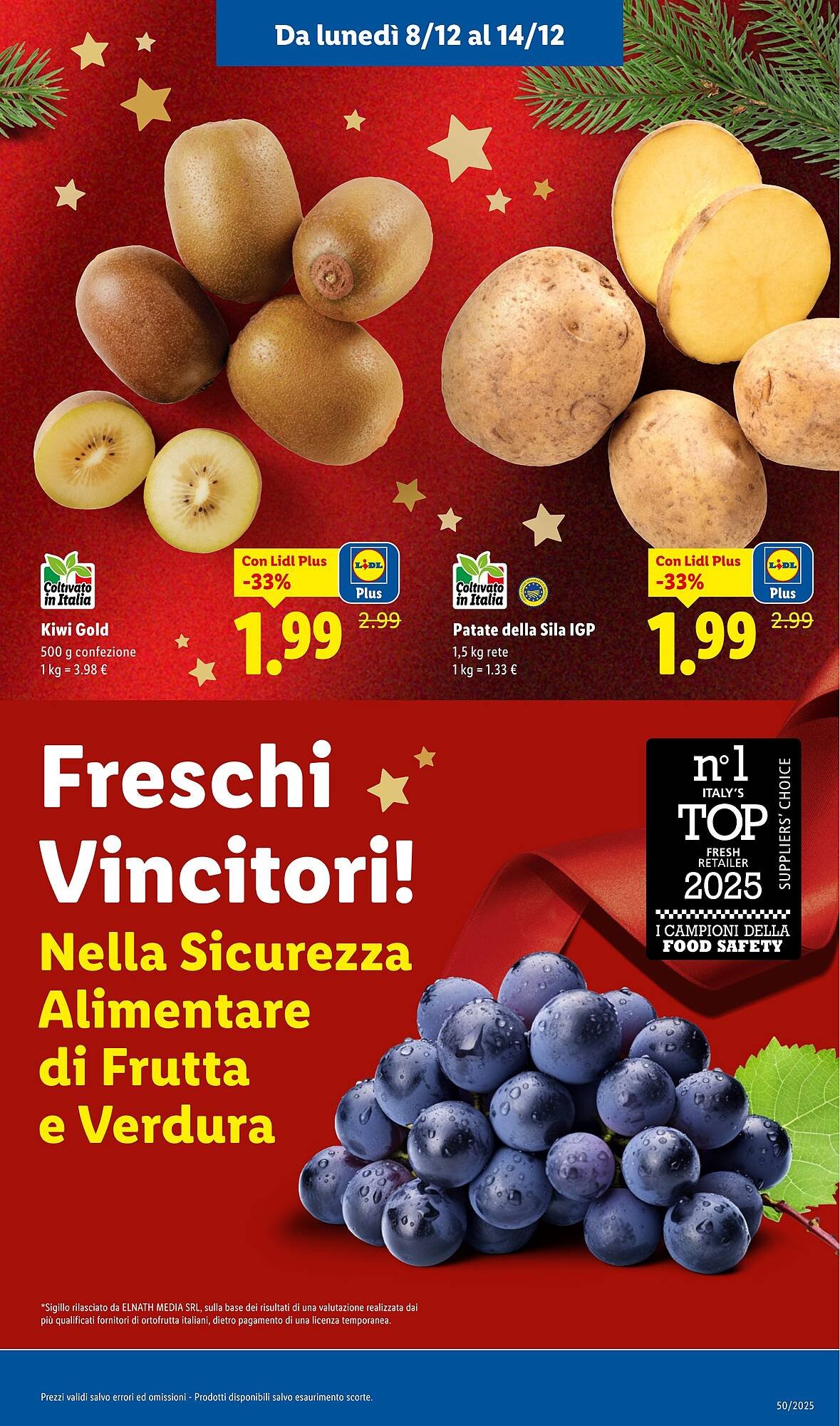 Volantino Lidl (2025-12-08 - 2025-12-14)