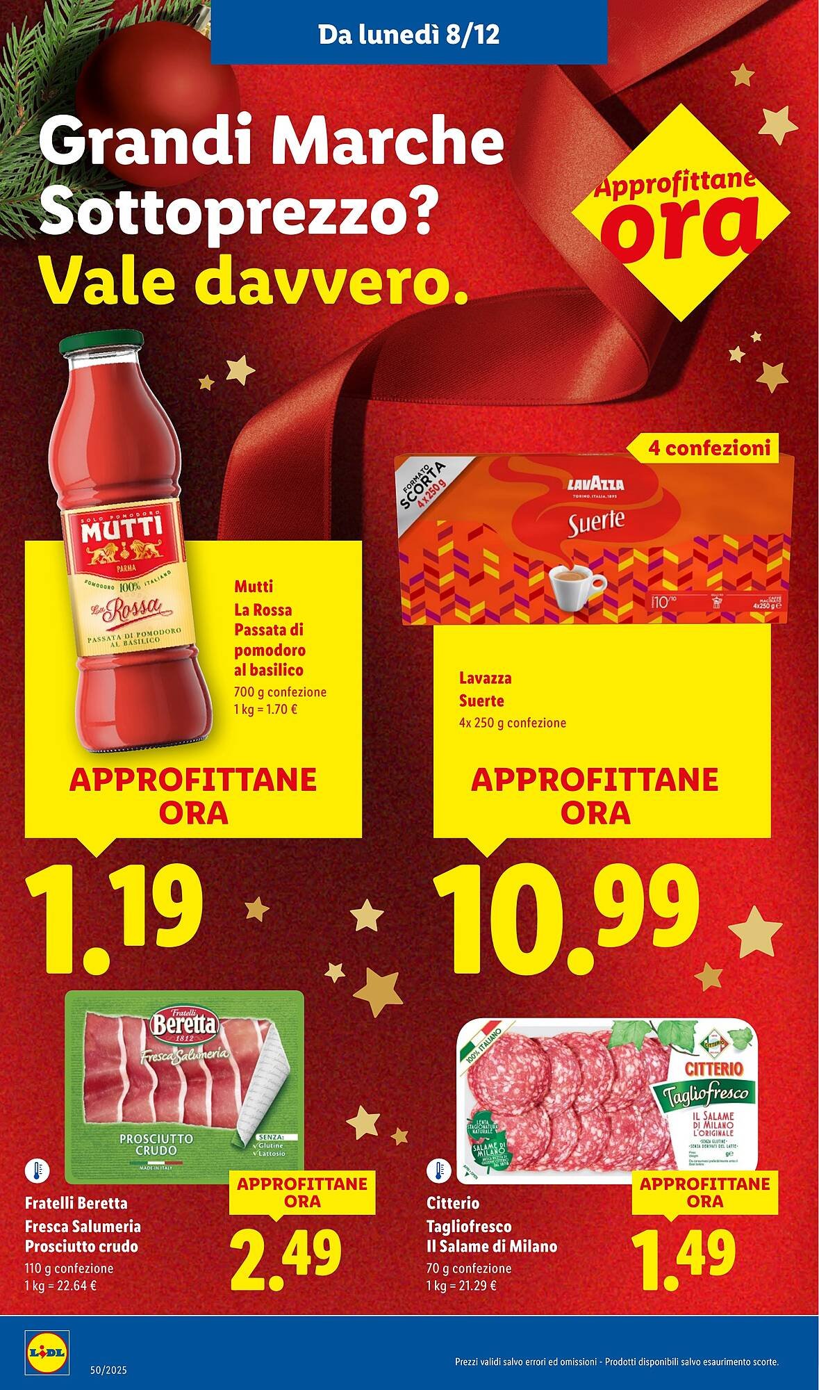 Volantino Lidl (2025-12-08 - 2025-12-14)