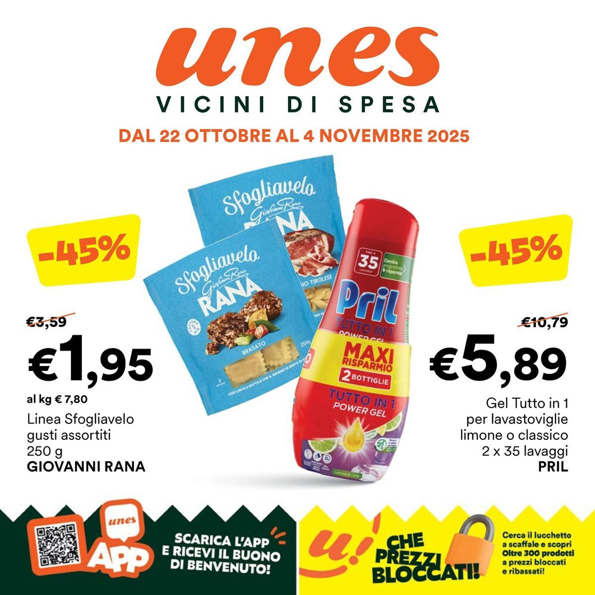 Volantino Unes (2025-10-22 - 2025-11-04)
