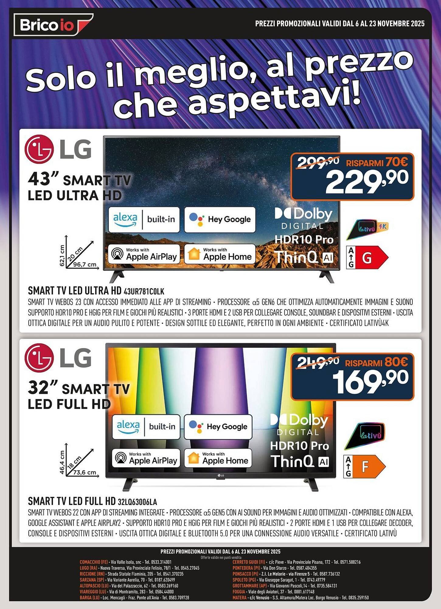 Volantino Brico Io (2025-11-06 - 2025-11-23)