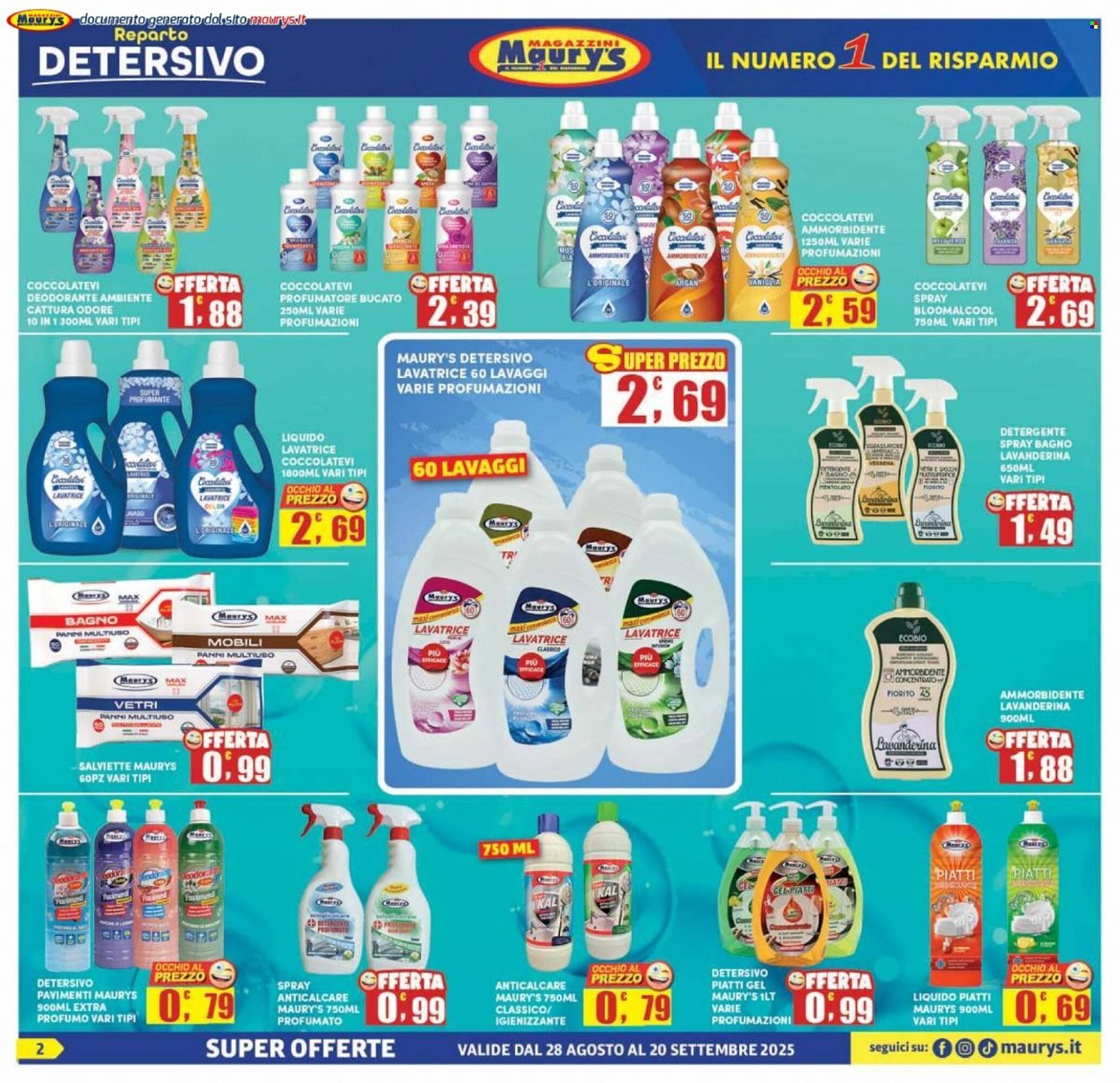 Volantino Maury's (2025-08-28 - 2025-09-20)