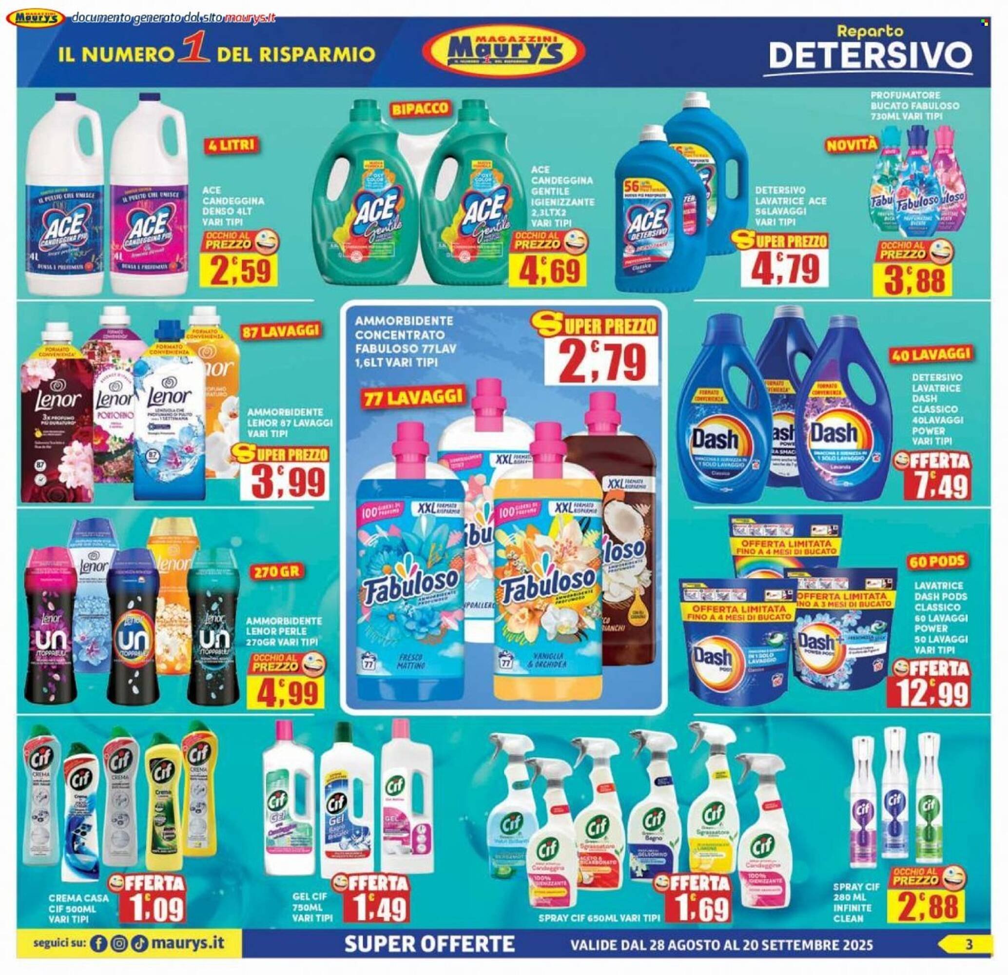 Volantino Maury's (2025-08-28 - 2025-09-20)