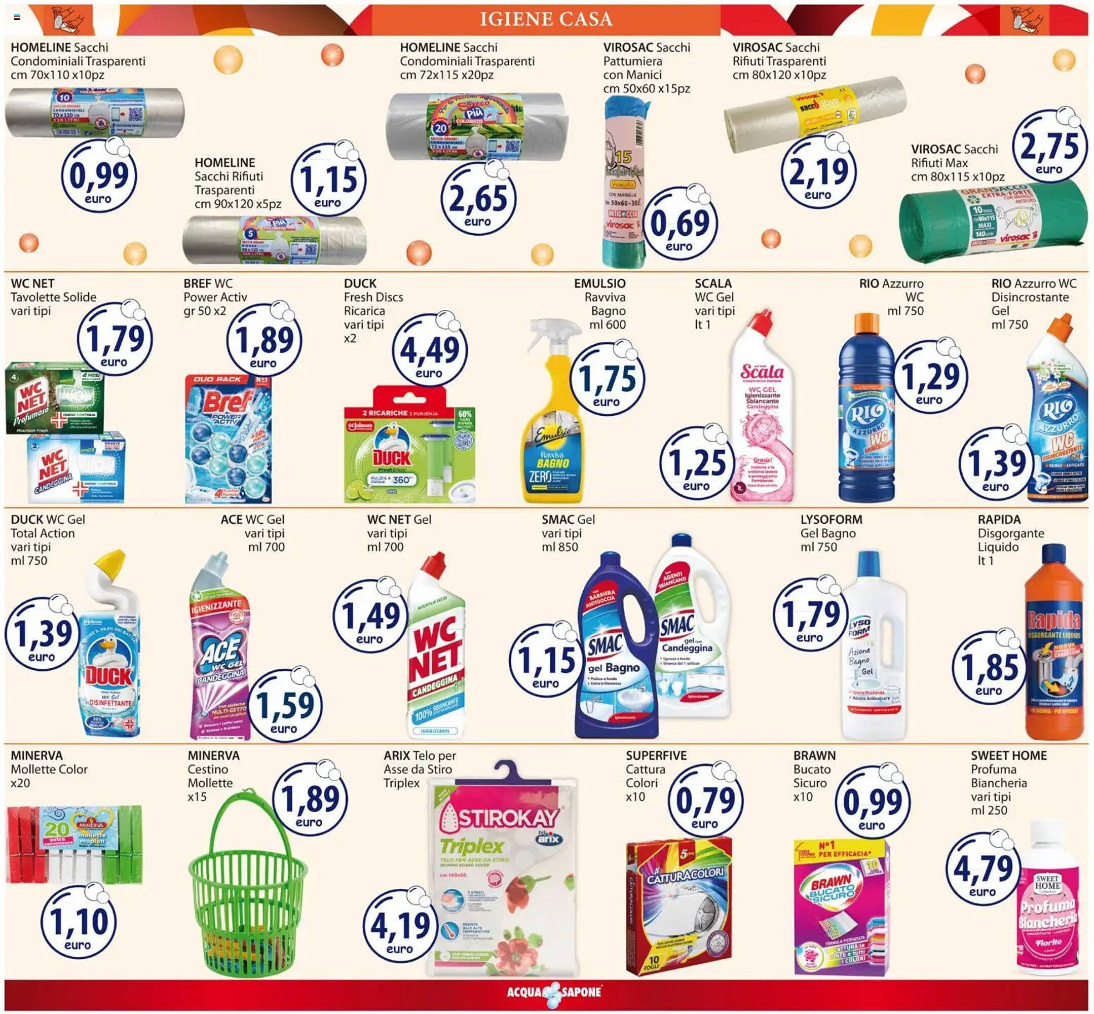 Volantino Acqua &amp; Sapone (2025-12-01 - 2025-12-14)