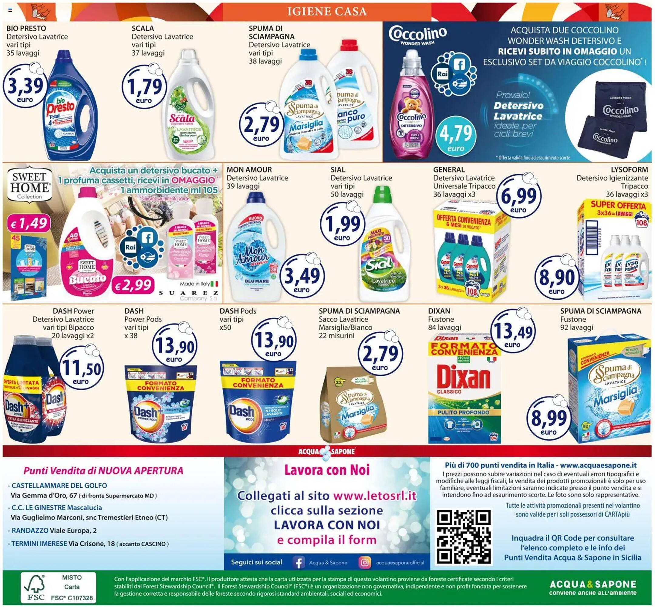 Volantino Acqua &amp; Sapone (2025-12-01 - 2025-12-14)