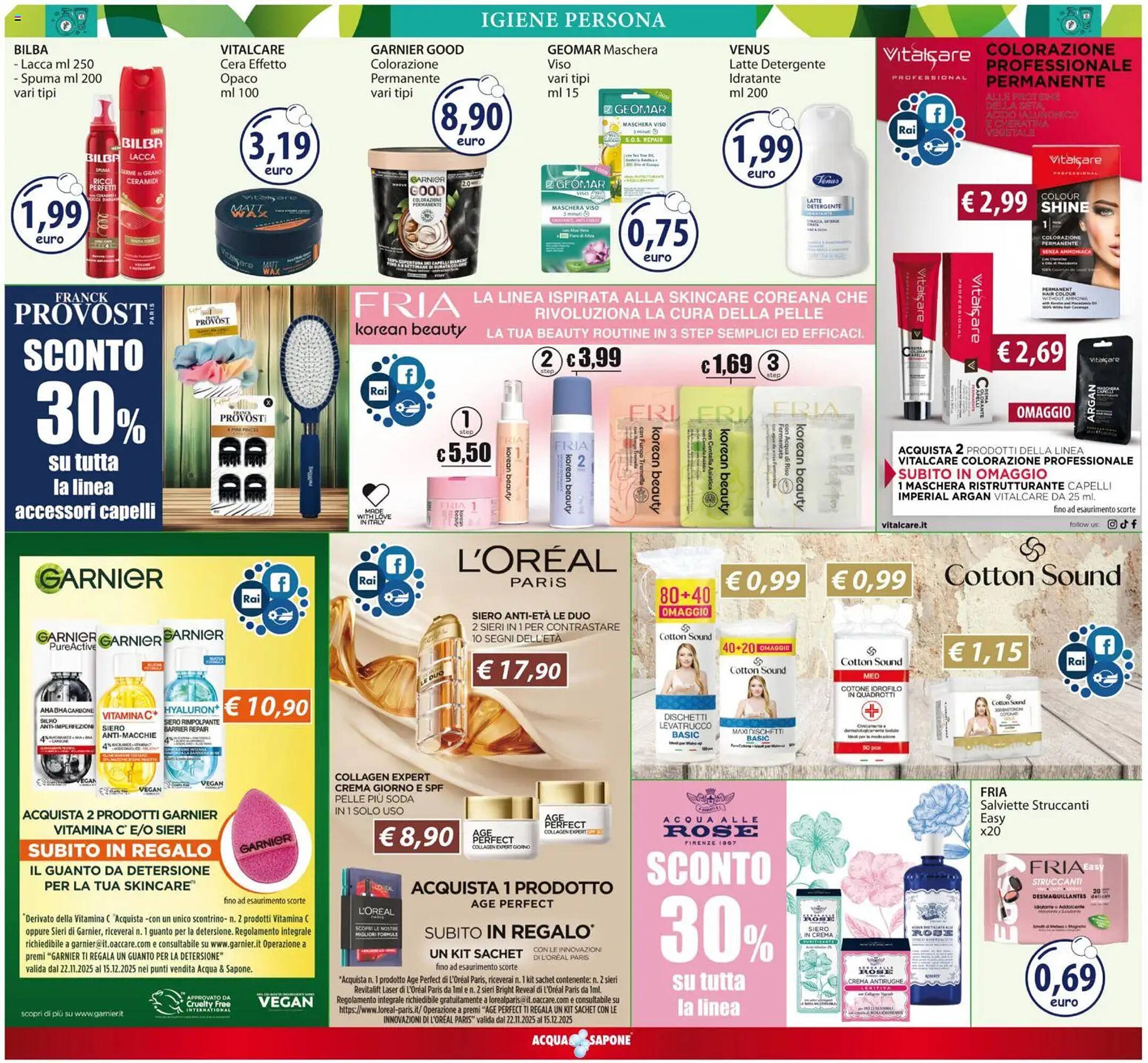 Volantino Acqua &amp; Sapone (2025-12-01 - 2025-12-14)