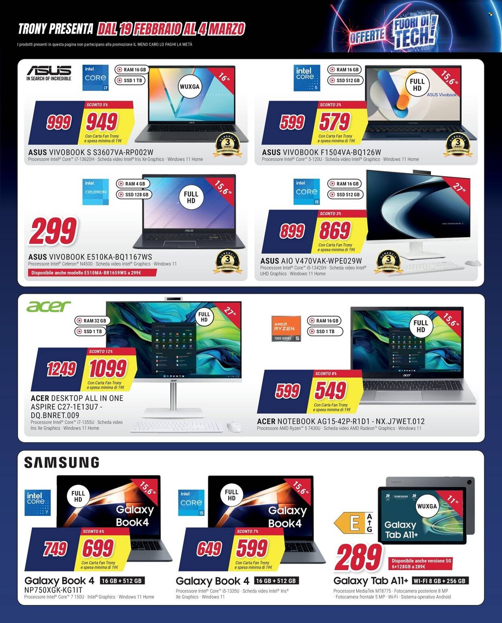 Volantino Trony (2026-02-19 - 2026-03-18)