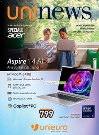 Volantino Unieuro (2026-04-03 - 2026-04-16)